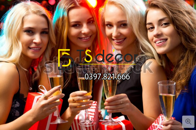 Tranh 3D dán tường Club Beer