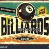 stock-vector-retro-billiards-sign-design-with-black-eight-ball-on-green-background-billiard-club-poster-design-767577622