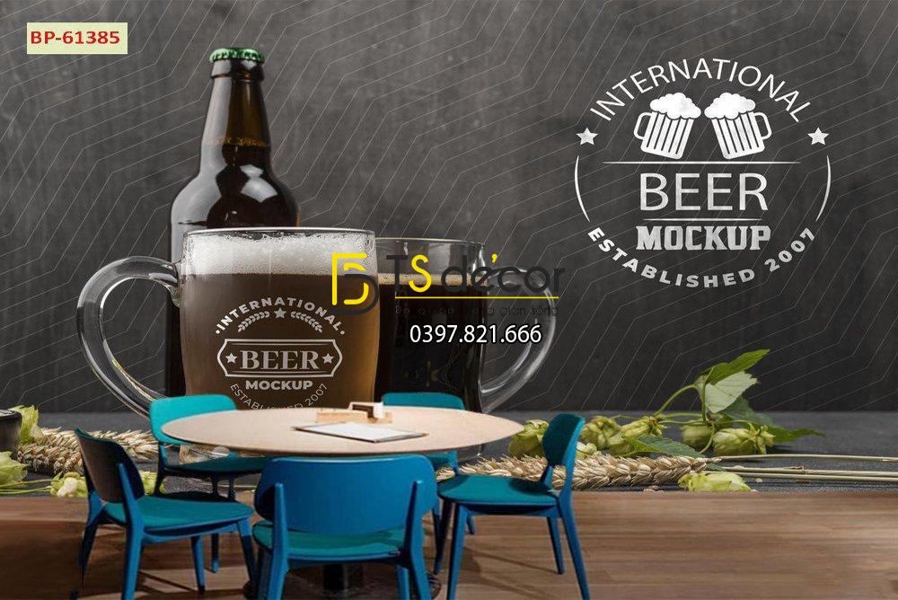 Tranh dán tường không say không về