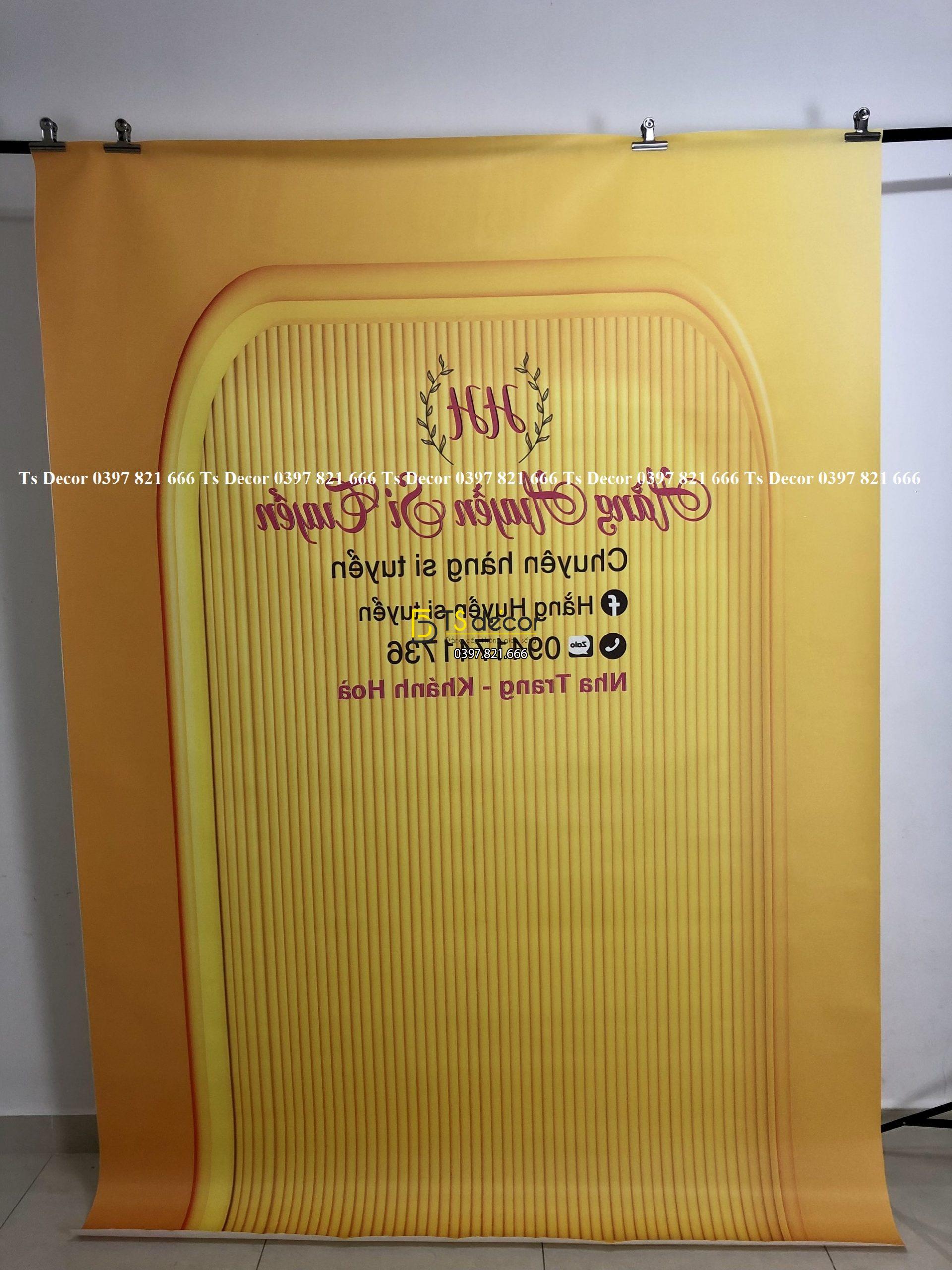 Ảnh thực tế phông nền Ts Decor P167