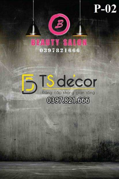 Phông Nền Livestream Chụp Ảnh 3D 5D Mã P02