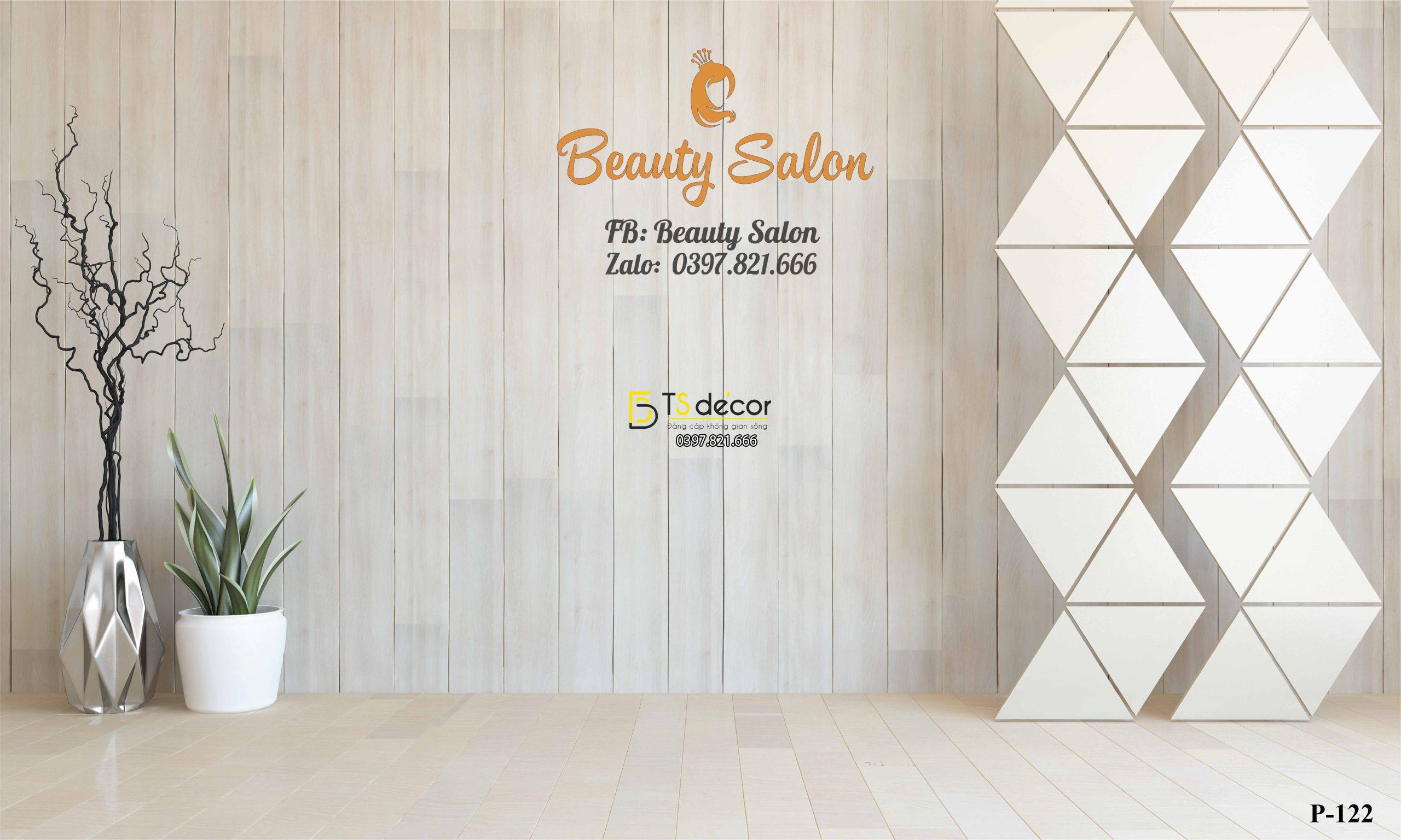 Phông Nền Livestream Chụp Ảnh Tường Giả Gỗ 3D 5D Mã P122