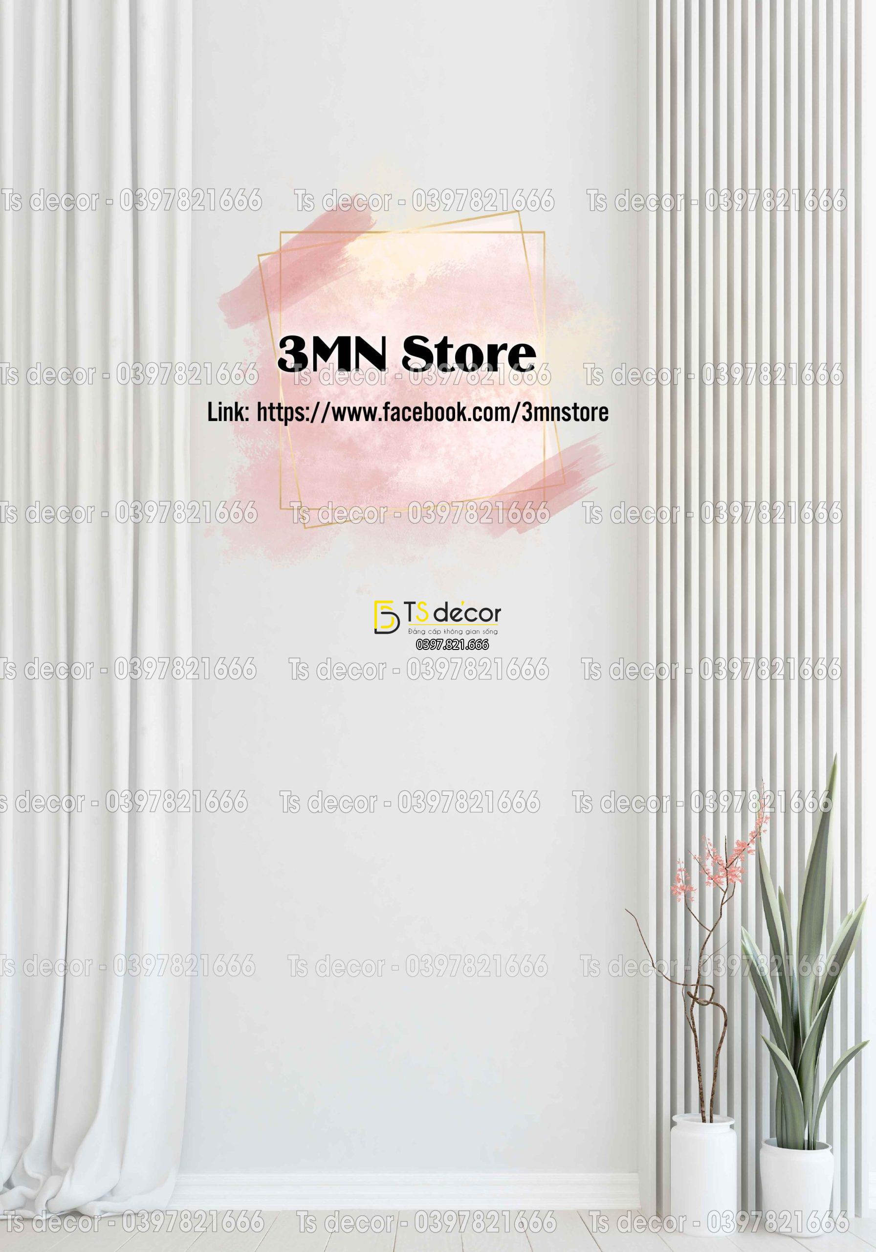 Phông Nền Livestream Chụp Ảnh Trắng Cổ Điển 3D 5D Mã P48