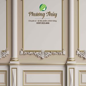 Phông Nền Livestream Chụp Ảnh Nâu Phào Chỉ Tân Cổ Điển 3D 5D Mã P58 - P121