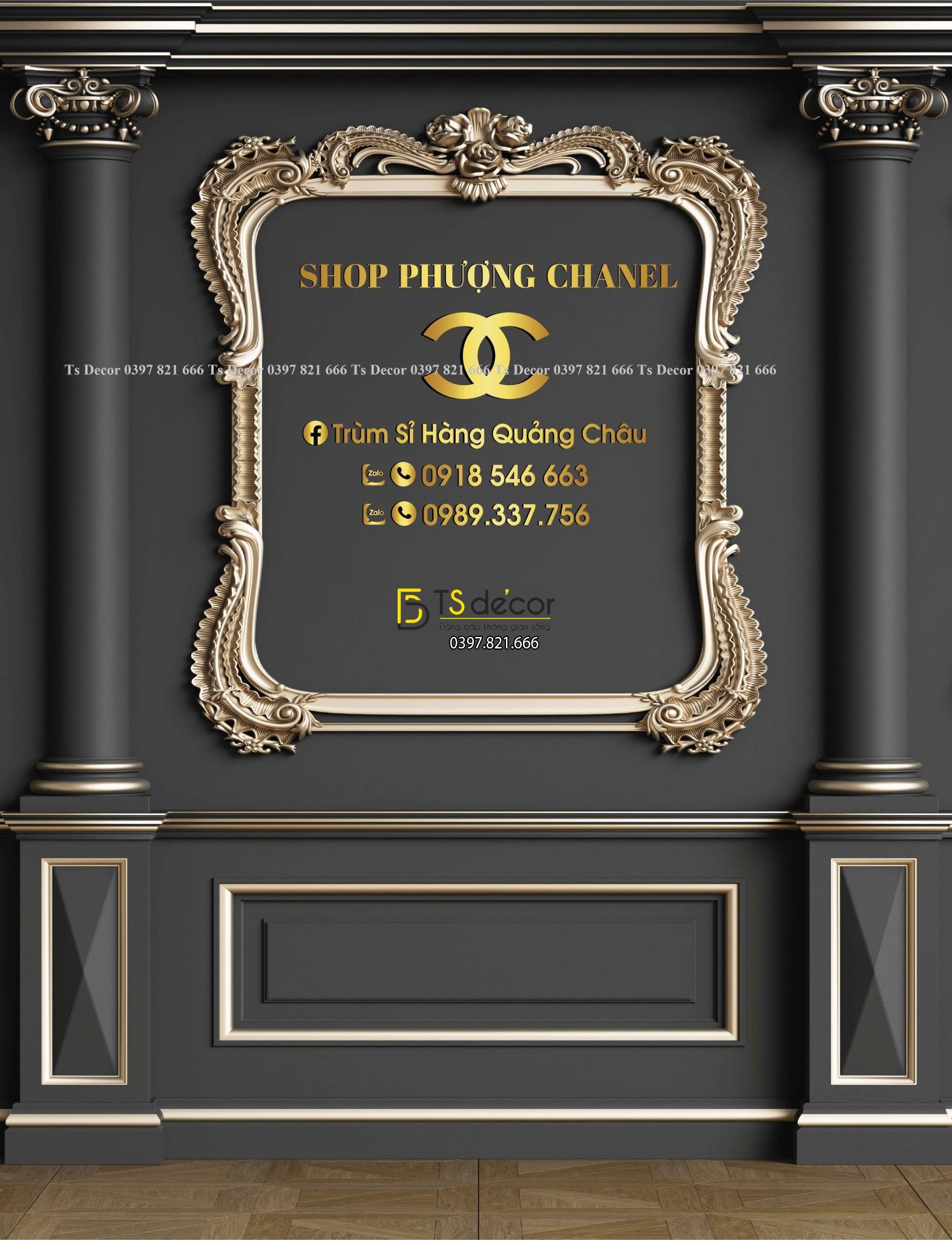 Phông Nền Đen Livestream Chụp Ảnh Phào Chỉ Tân Cổ Điển 3D 5D Mã P69