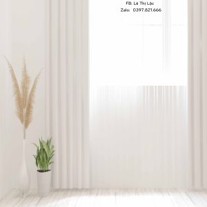 Phông Nền Livestream Chụp Ảnh Giả Cửa Sổ Có Rèm 3D 5D Mã P70 - P133