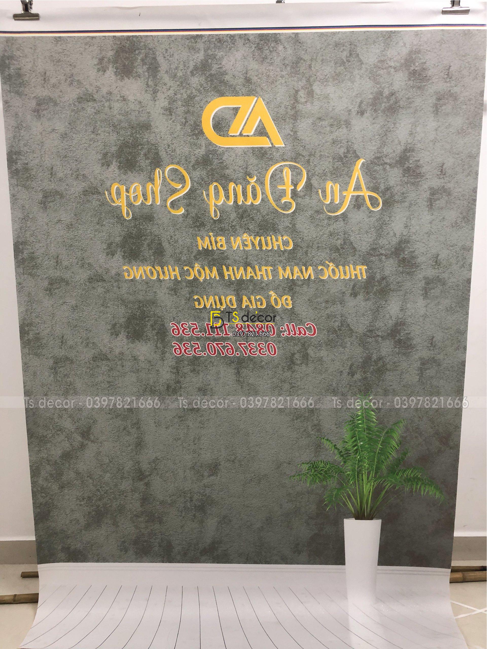 Phông Nền Livestream Chụp Ảnh Nền Xám Xi Măng 3D 5D Mã P76