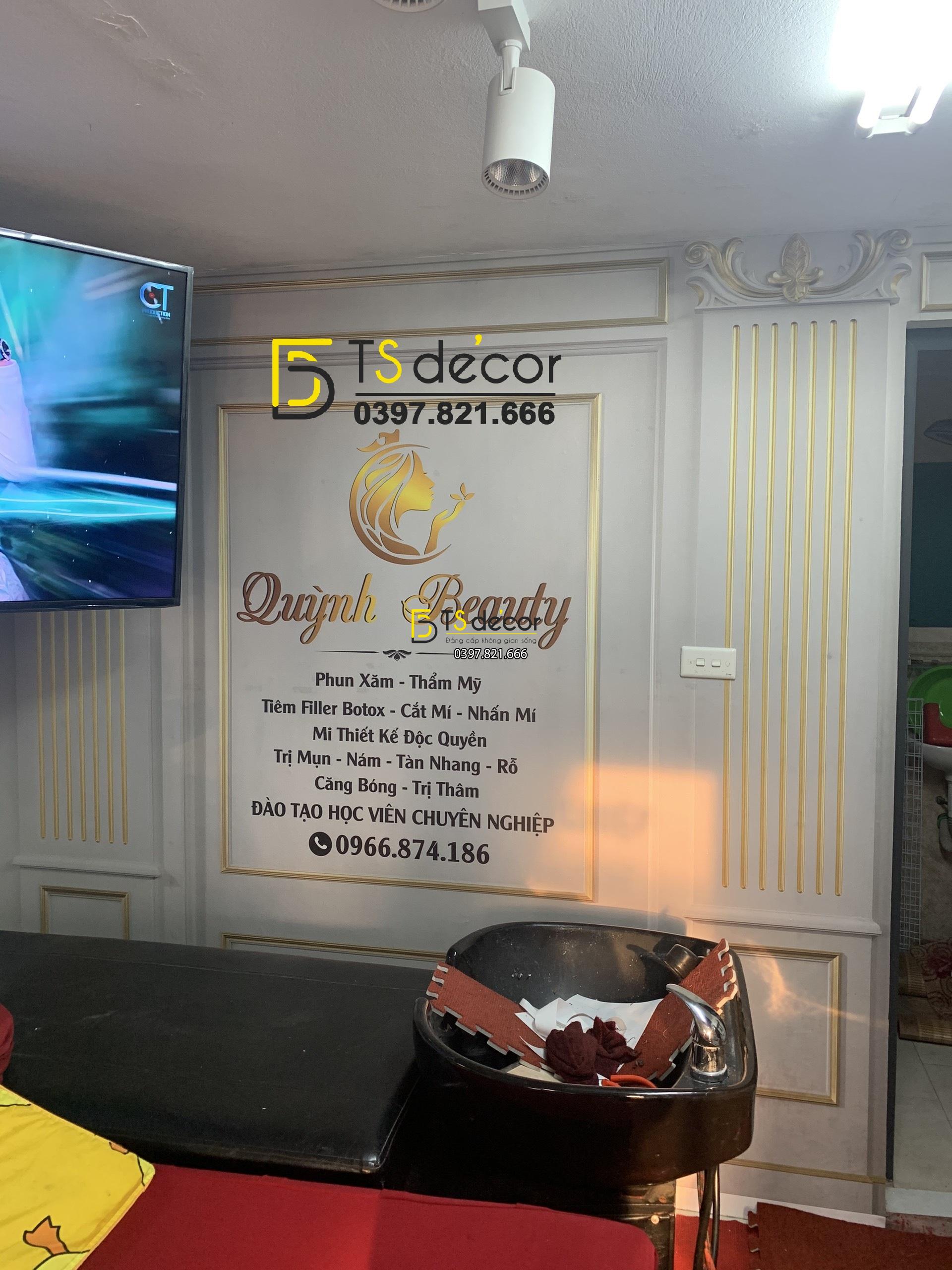 Phông Nền Livestream Chụp Ảnh Phào Chỉ Tân Cổ Điển 3D 5D Mã P26