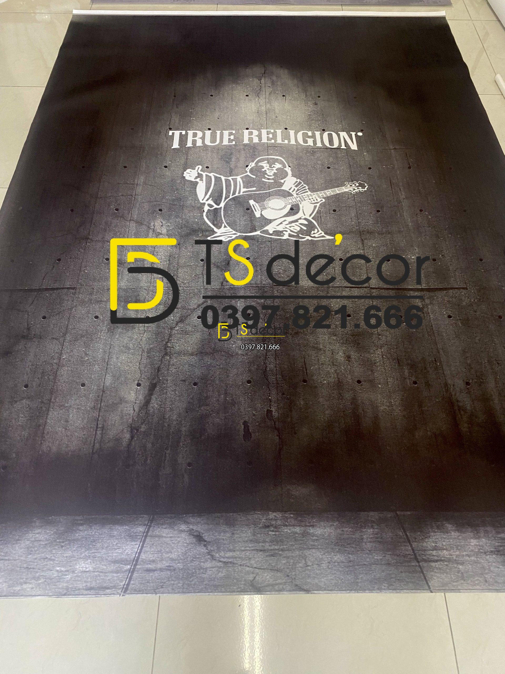 Phông Nền Livestream Chụp Ảnh Nền Xám Xi Măng 3D 5D Mã P137