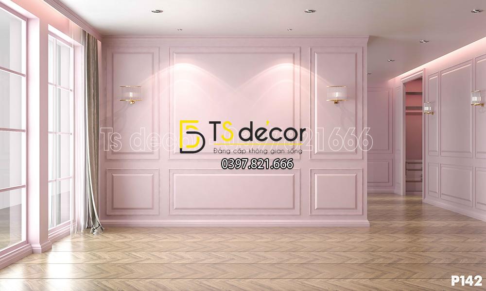 Phông Nền Livestream Chụp Ảnh Hồng Có Đèn 3D 5D Mã P142