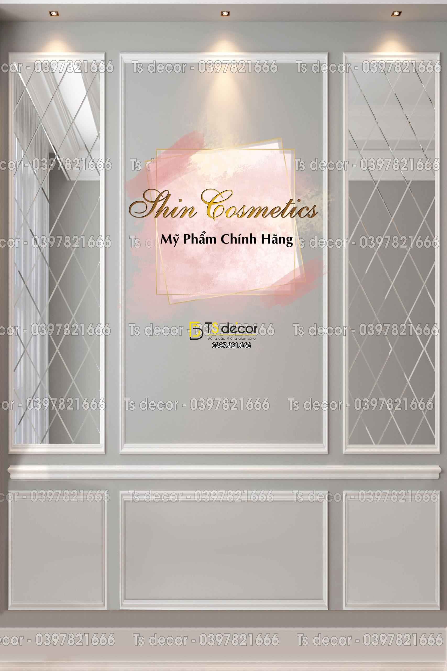 Phông Nền Livestream Chụp Ảnh Hiện Đại Sang Trọng 3D 5D Mã P148-1