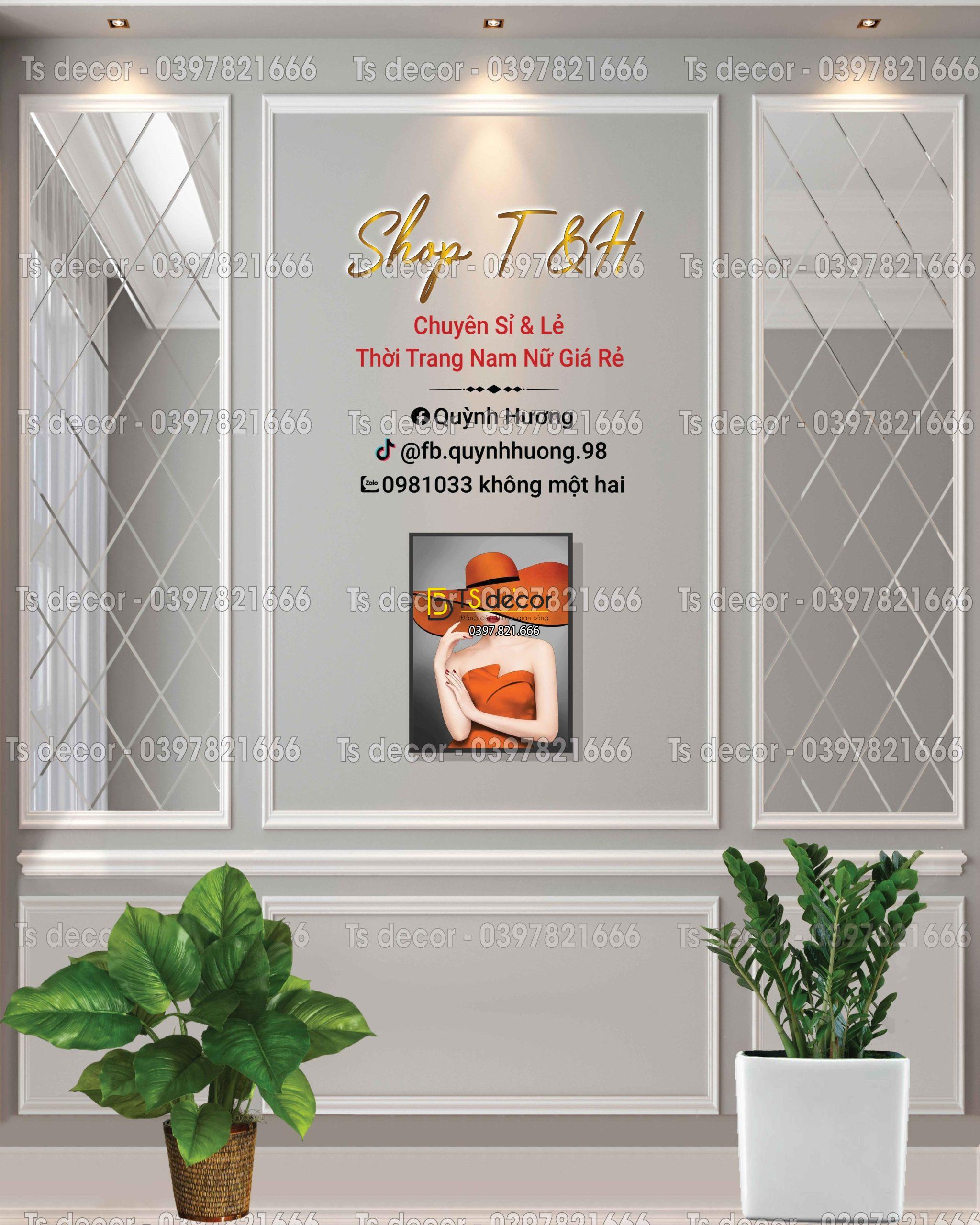 Phông Nền Livestream Chụp Ảnh Hiện Đại Sang Trọng 3D 5D Mã P148-1