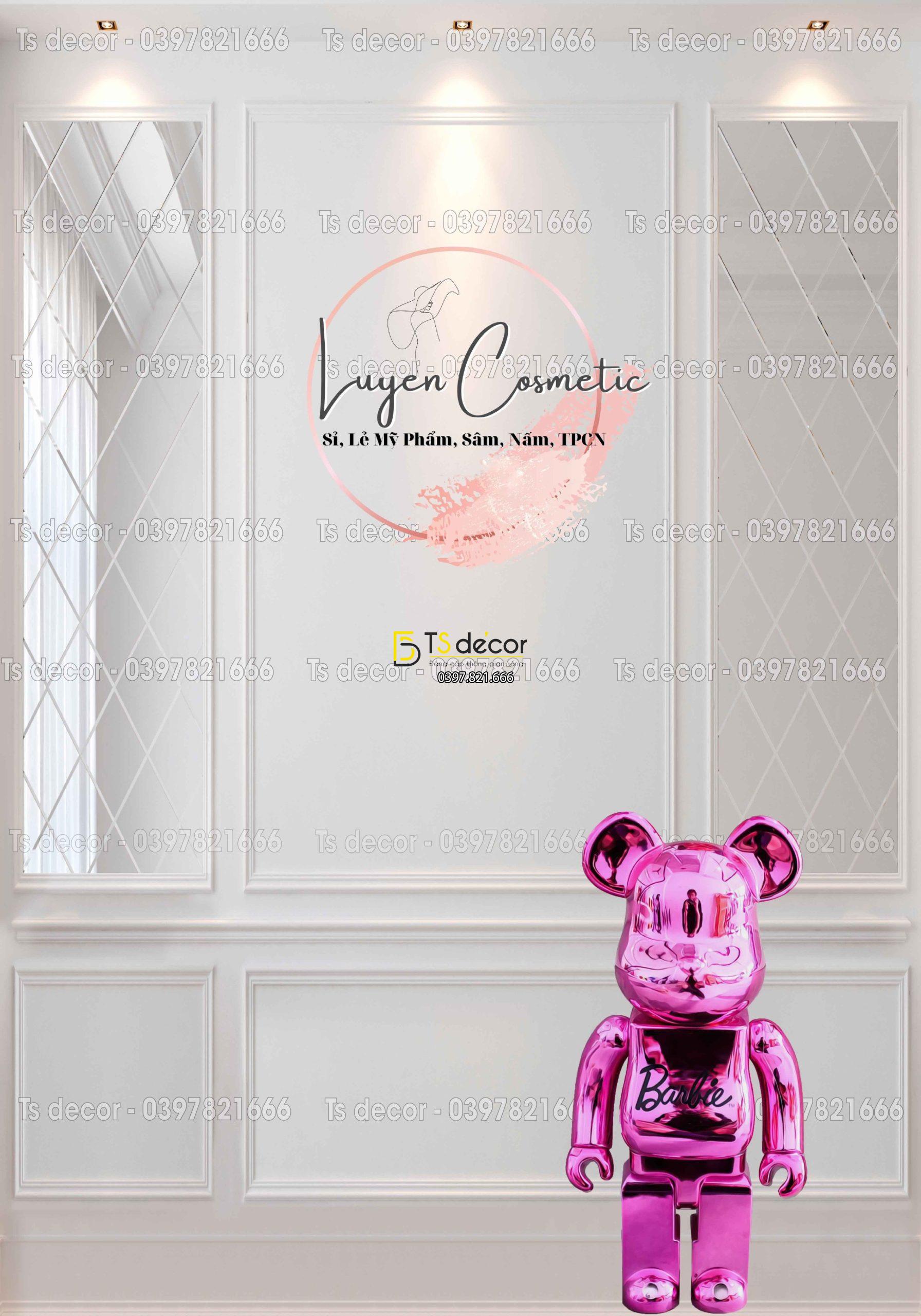 Phông Nền Livestream Chụp Ảnh Hiện Đại, Sang Trọng 3D 5D Mã P148A-1