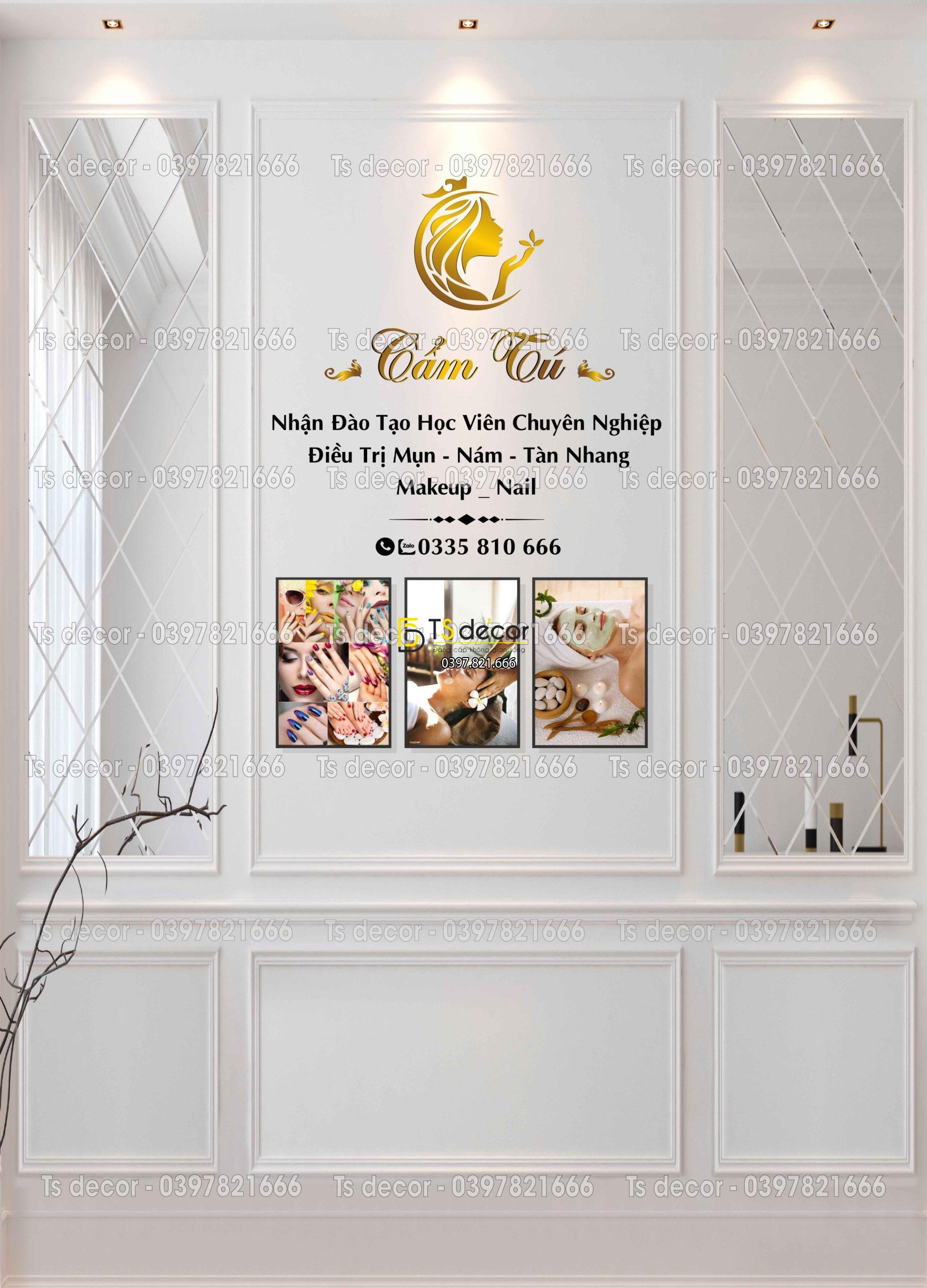 Phông Nền Livestream Chụp Ảnh Hiện Đại, Sang Trọng 3D 5D Mã P148A