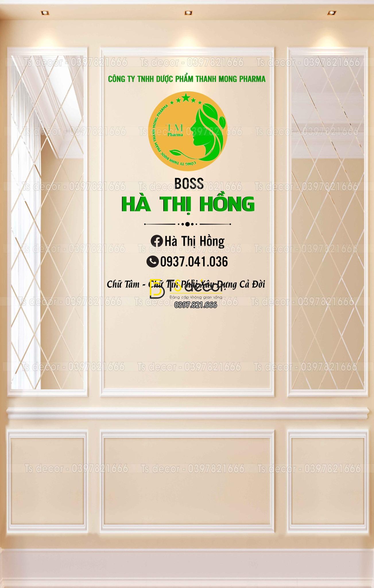 Phông Nền Livestream Chụp Ảnh Hiện Đại Sang Trọng 3D 5D Mã P148B