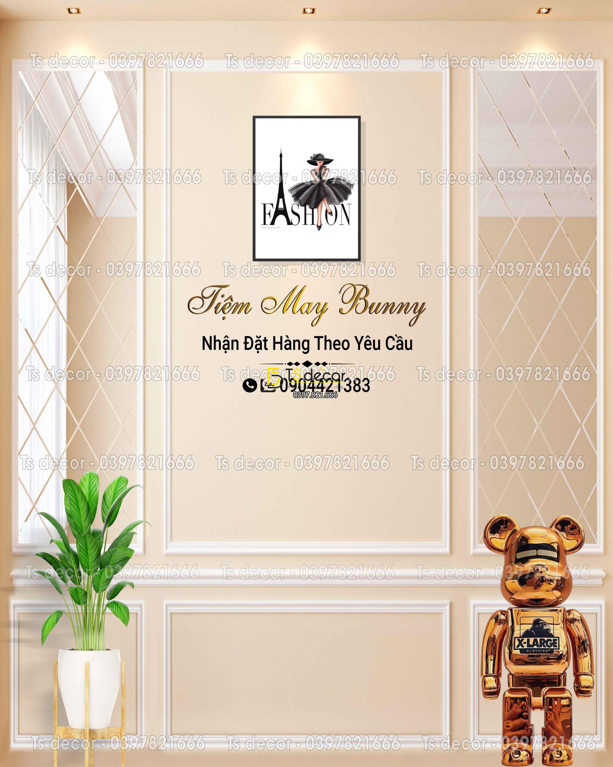 Phông Nền Livestream Chụp Ảnh Hiện Đại Sang Trọng 3D 5D Mã P148B