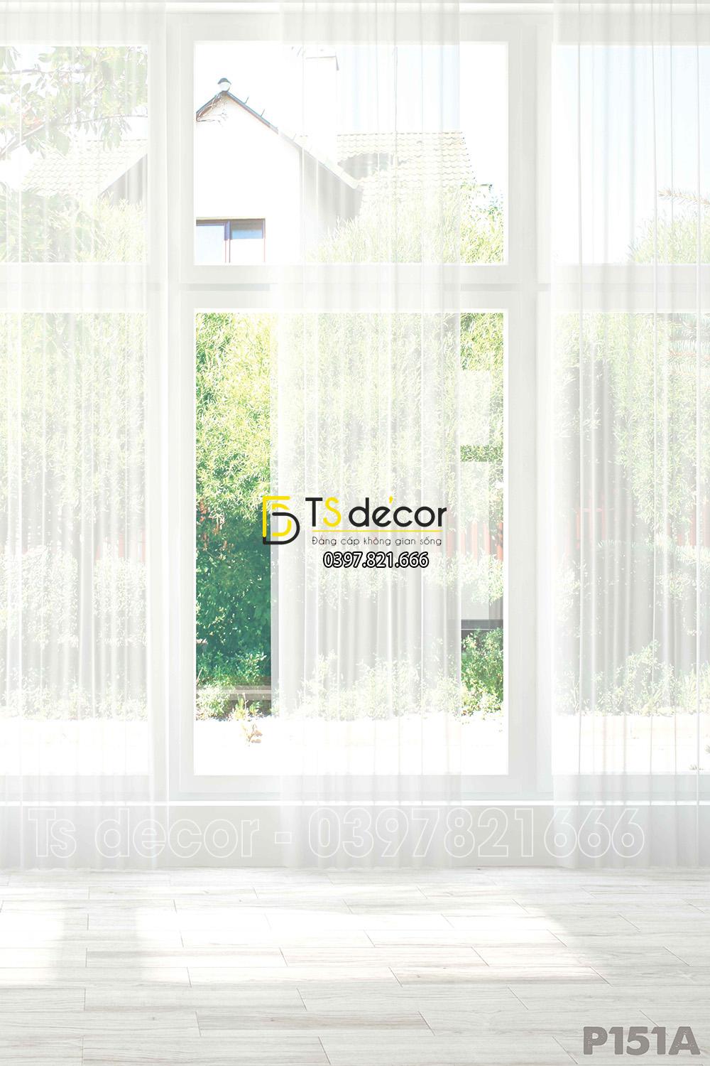 Phông Nền Livestream Chụp Ảnh Giả Cửa Sổ 3D 5D Mã P151A