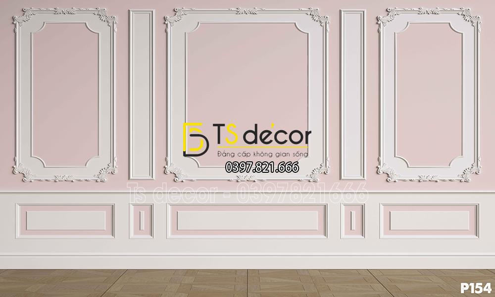 Phông Nền Livestream Chụp Ảnh Phào Chỉ Tân Cổ Điển 3D 5D Mã P154