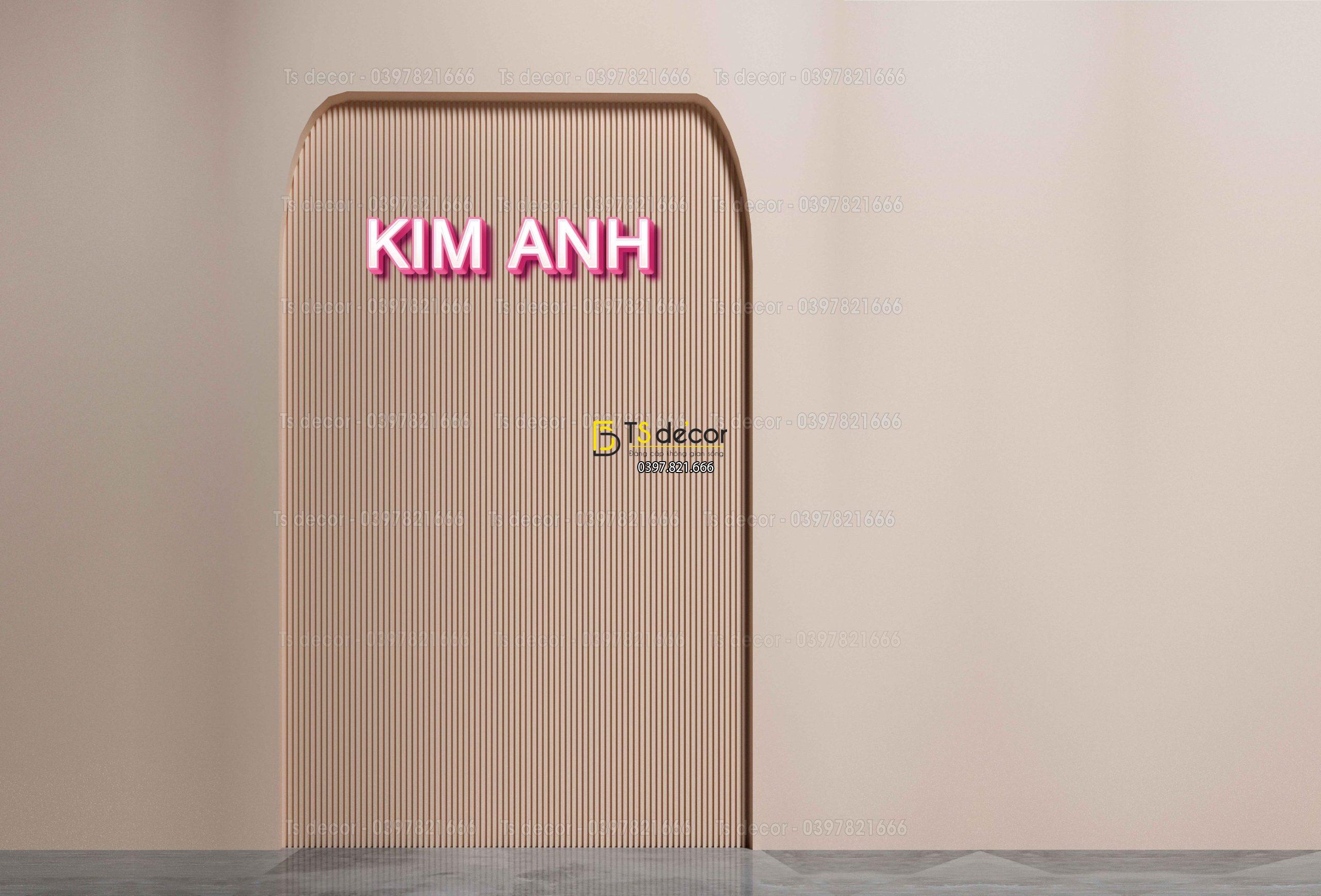 Phông Nền Livestream Chụp Ảnh Cổng Vòm Hiện Đại 3D 5D Mã P174