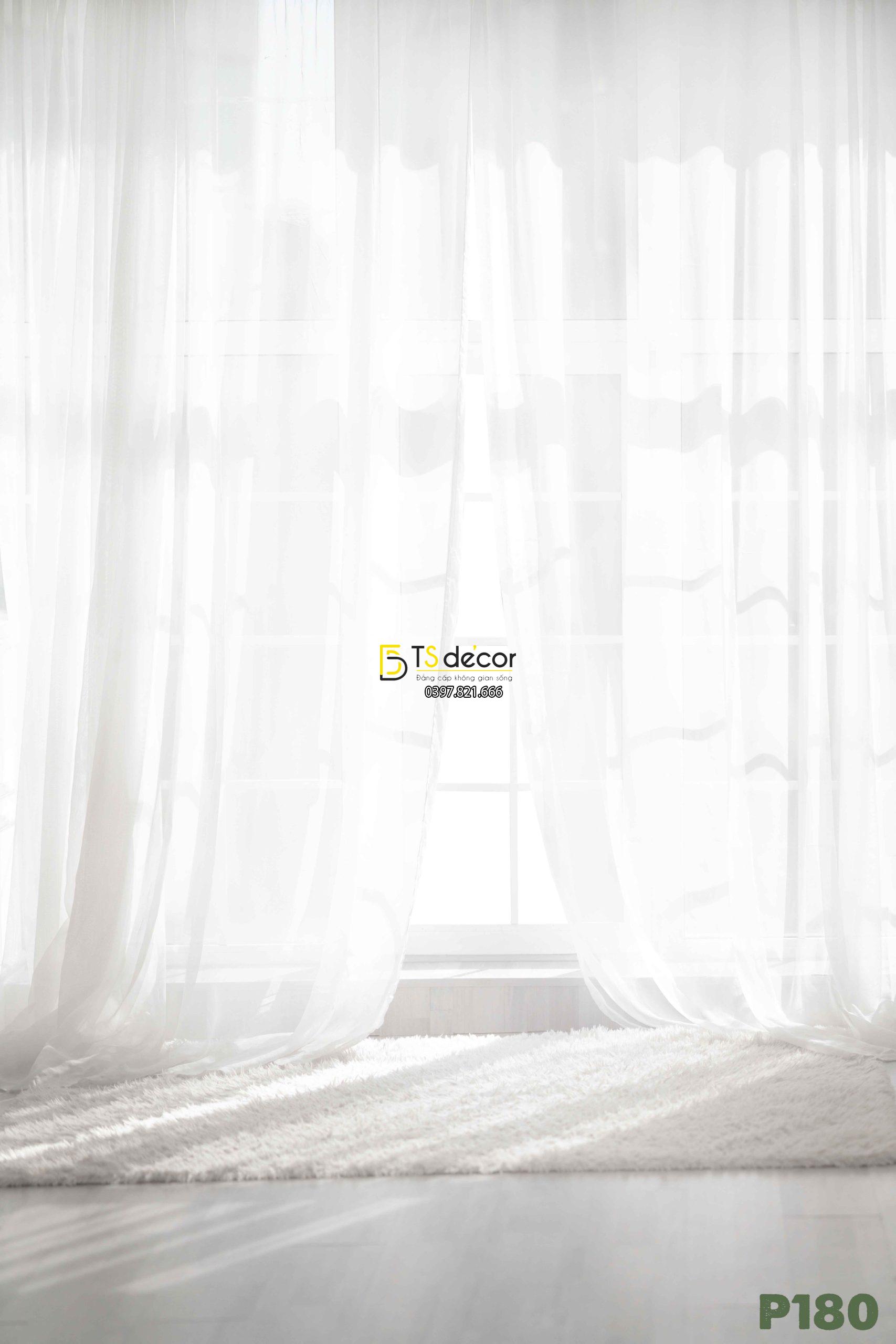 Phông Nền Livestream Chụp Ảnh Giả Cửa Sổ Có Rèm 3D 5D Mã P180