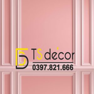 Phông Nền Livestream Chụp Ảnh Hồng Giả Tường 3D 5D Mã P184