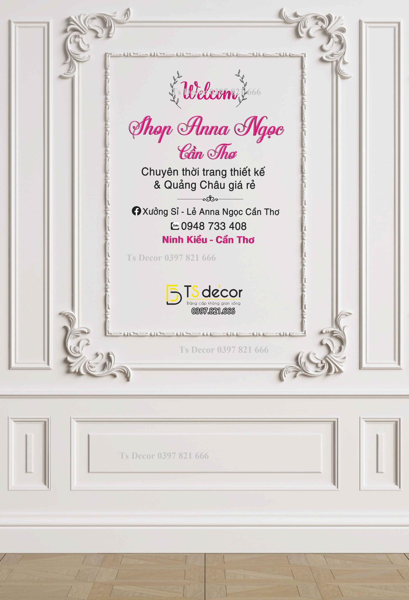 Phông Nền Livestream Chụp Ảnh Phào Chỉ Tân Cổ Điển 3D 5D Mã P188