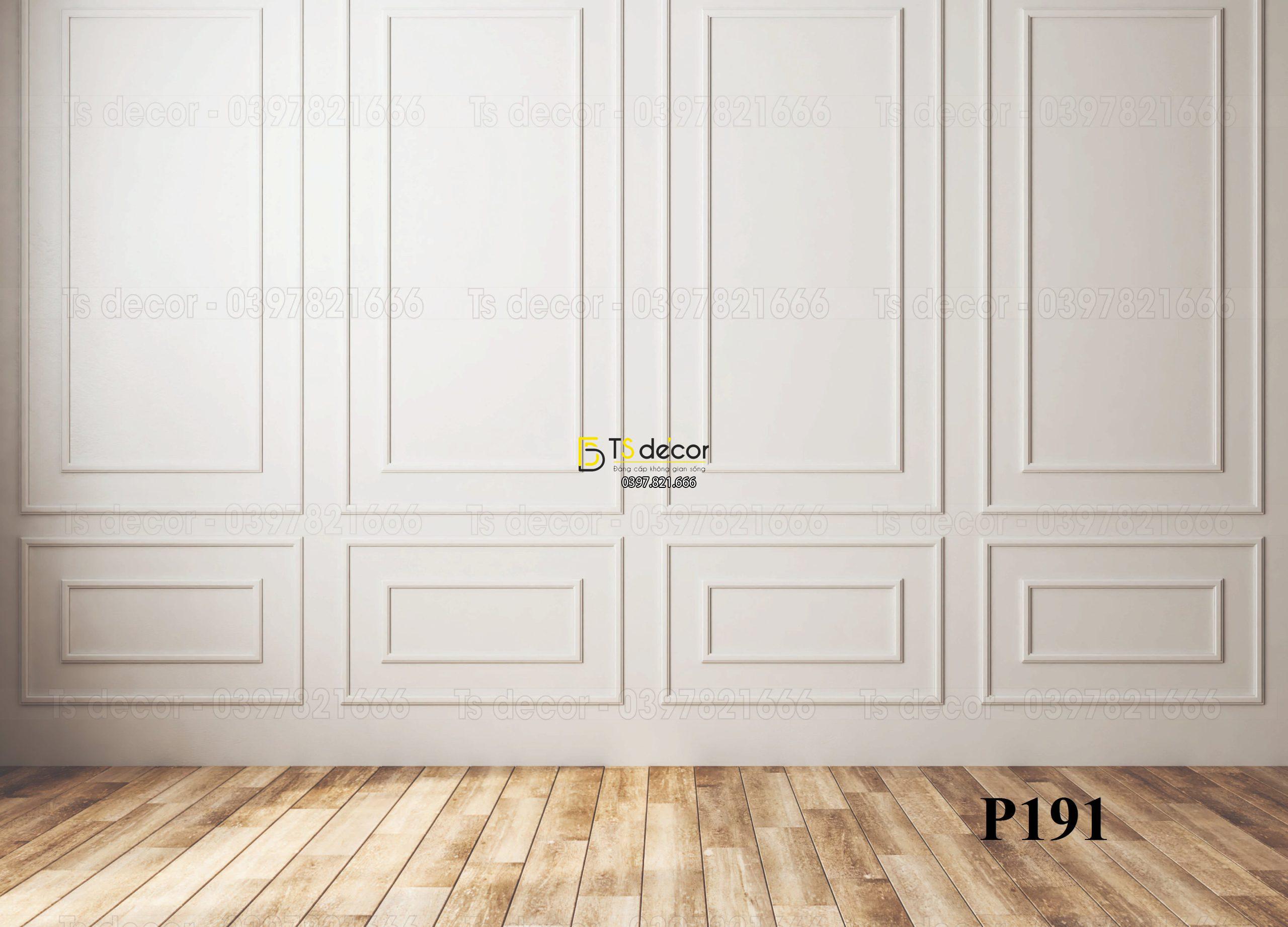 Phông Nền Livestream Chụp Ảnh Giả Tường Phào Chỉ 3D 5D Mã P191