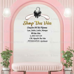 Phông Nền Livestream Chụp Ảnh Cổng Vòm, Có Cây 3D 5D Mã P192