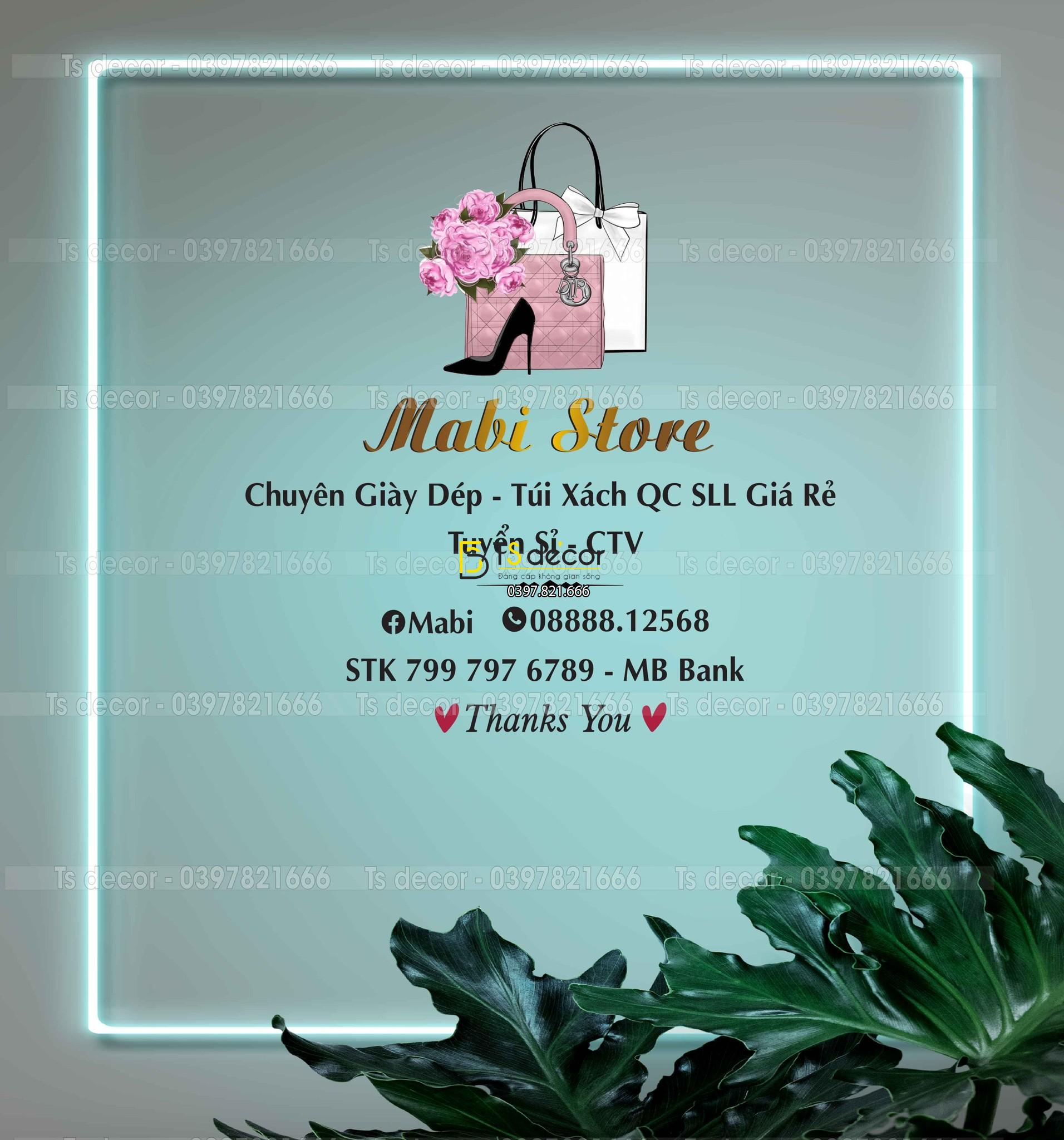 Phông Nền Livestream Chụp Ảnh Giả Hiệu Ứng Neon 3D 5D Mã P193B