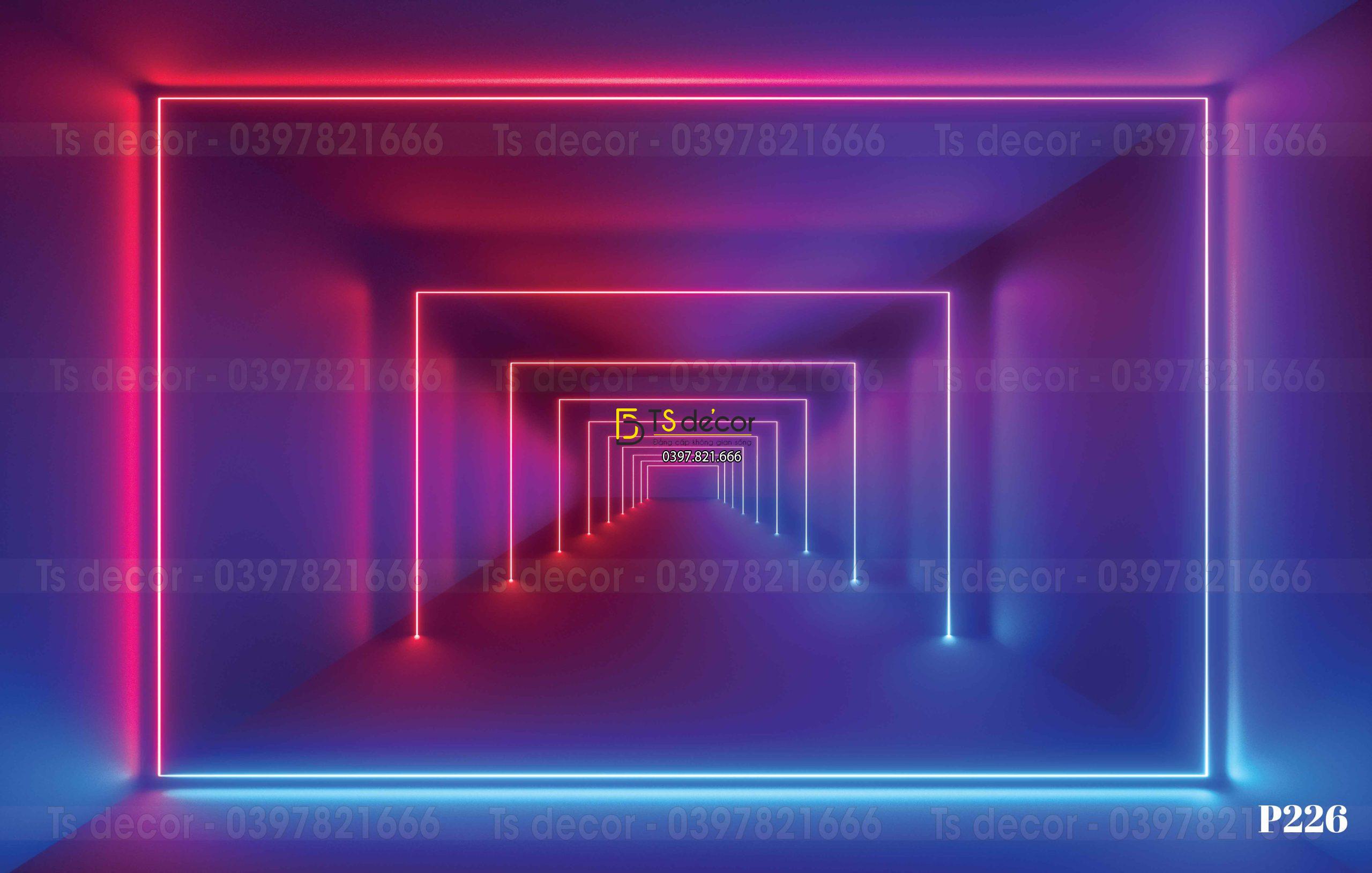 Phông Nền Livestream Chụp Ảnh Tạo Hiệu Ứng Độc Đáo 3D 5D Mã P226