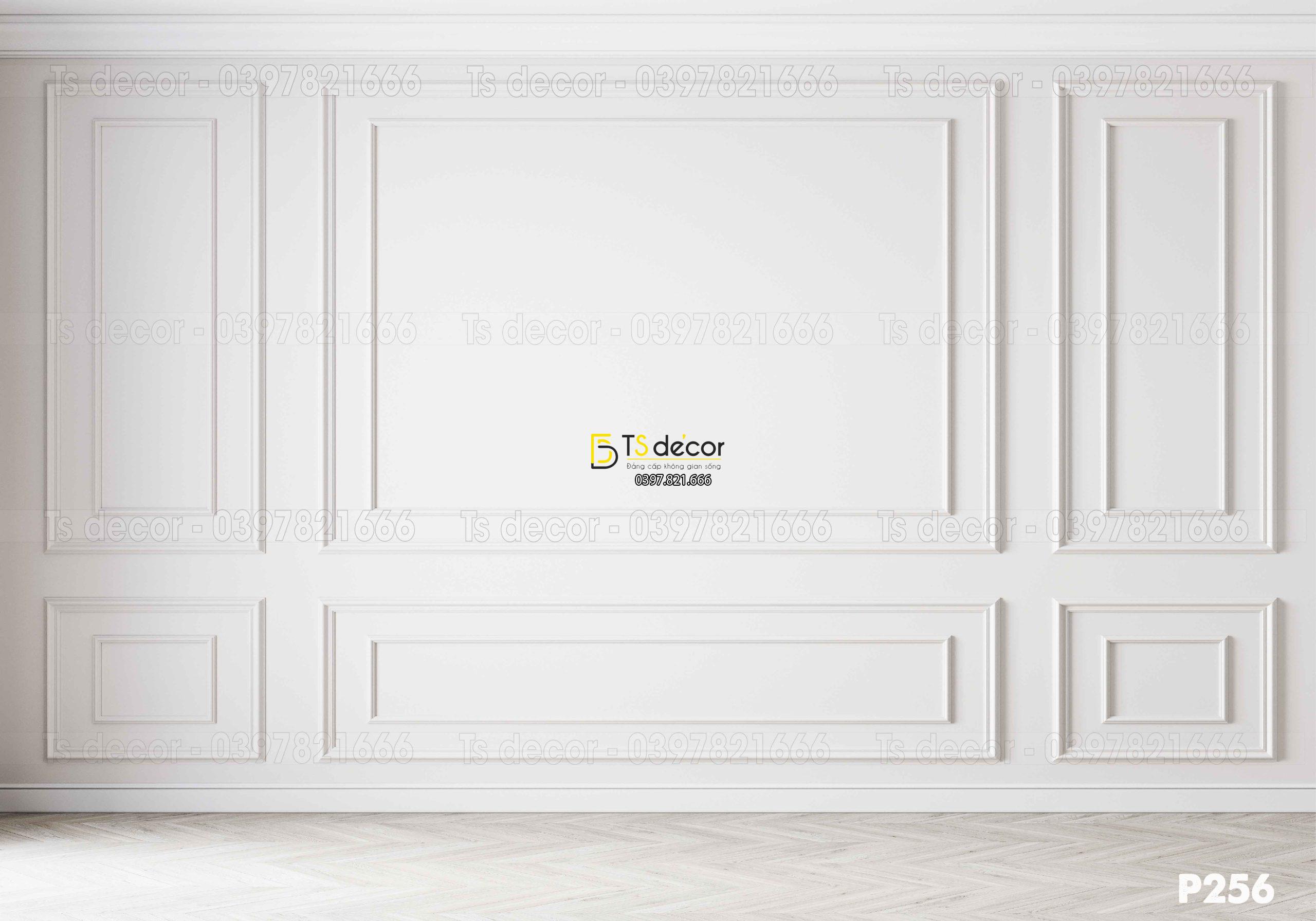 Phông Nền Livestream Chụp Ảnh Phào Chỉ Tân Cổ Điển 3D 5D Mã P256