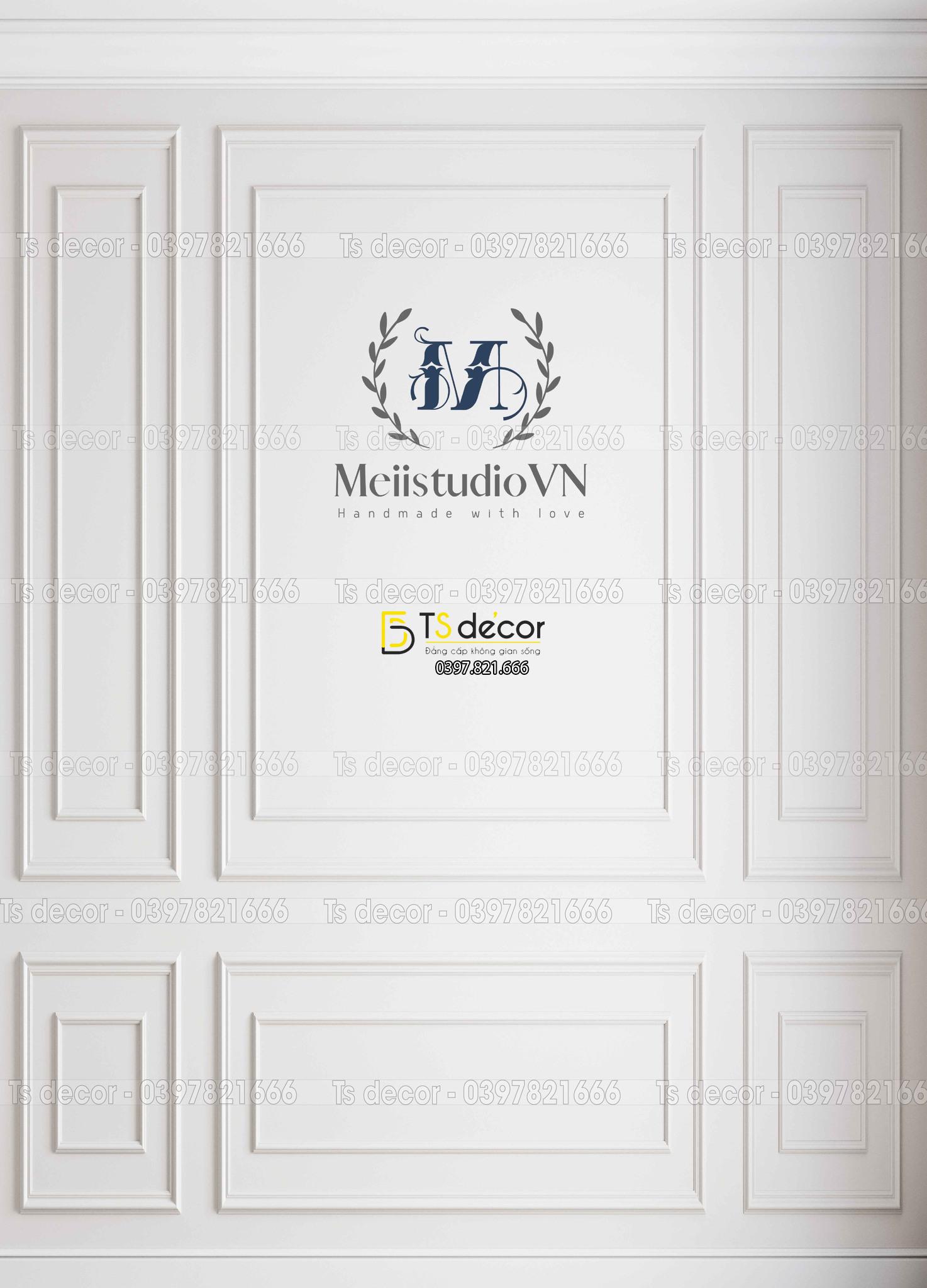 Phông Nền Livestream Chụp Ảnh Phào Chỉ Tân Cổ Điển 3D 5D Mã P256