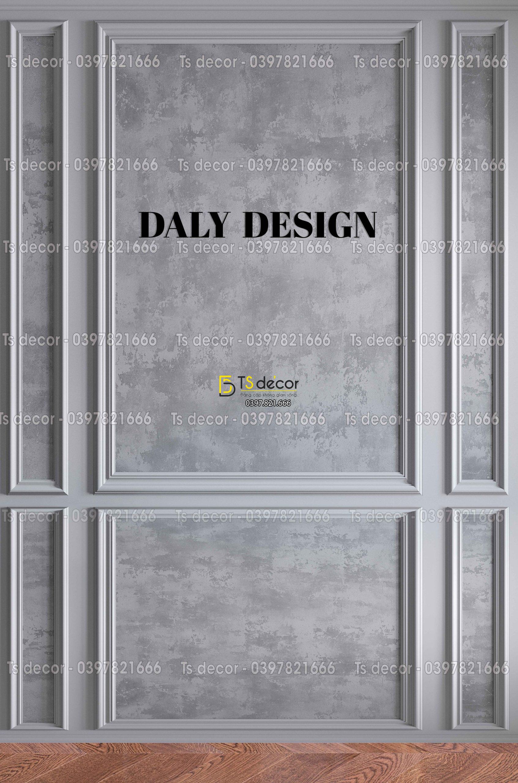 Phông Nền Livestream Chụp Ảnh Xám Xi Măng Phào Chỉ 3D 5D Mã P257