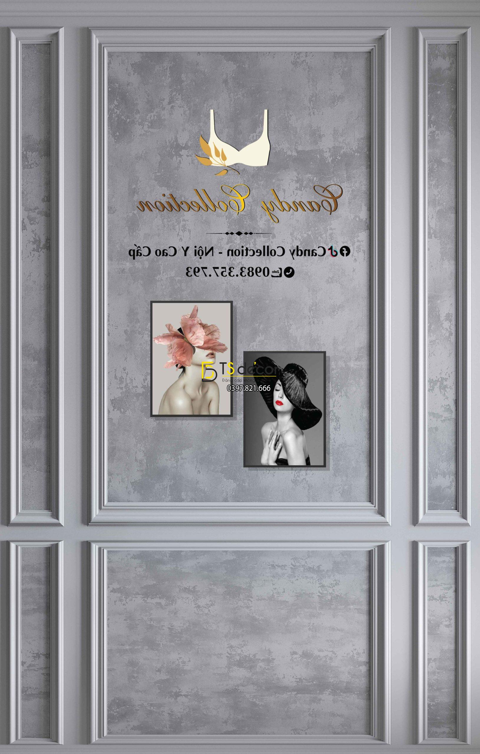 Phông Nền Livestream Chụp Ảnh Xám Xi Măng Phào Chỉ 3D 5D Mã P257