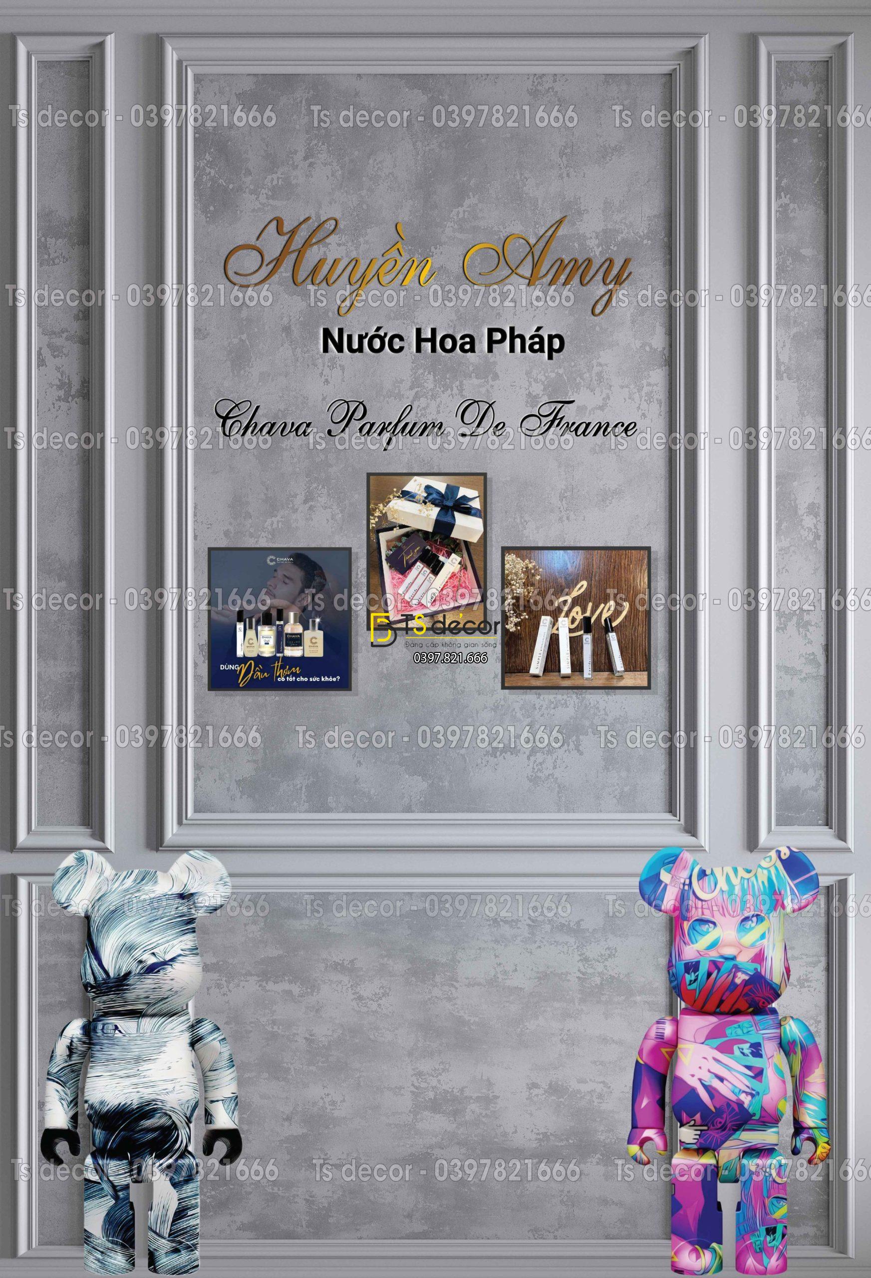 Phông Nền Livestream Chụp Ảnh Xám Xi Măng Phào Chỉ 3D 5D Mã P257