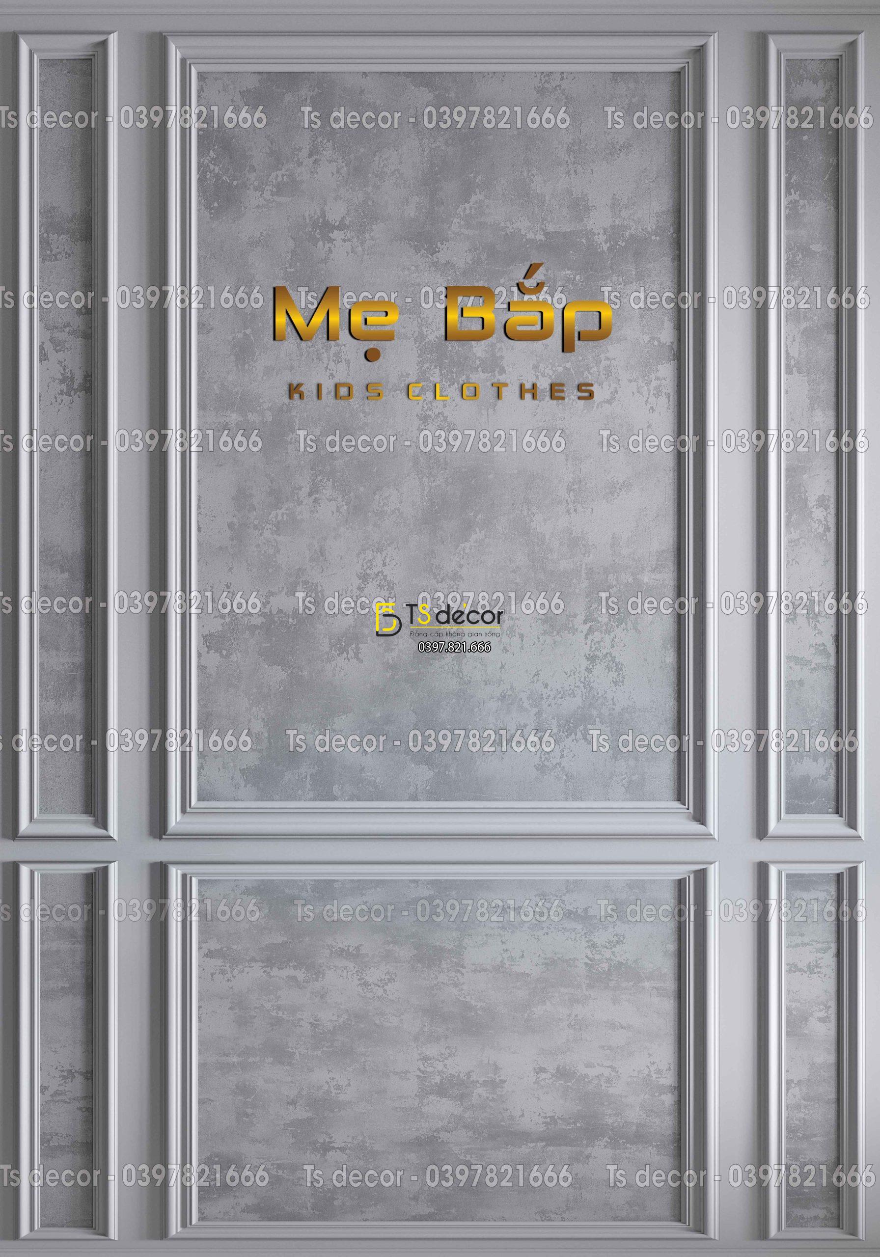 Phông Nền Livestream Chụp Ảnh Xám Xi Măng Phào Chỉ 3D 5D Mã P257