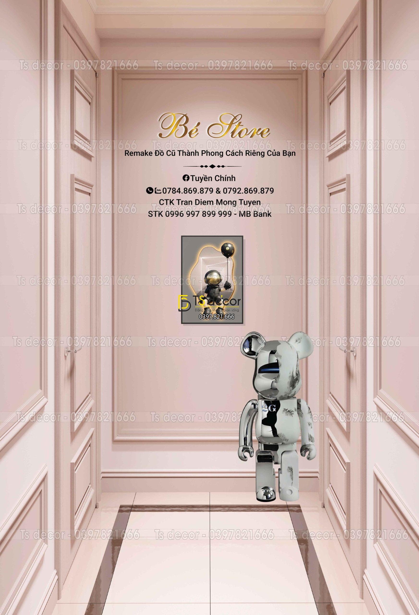 Phông Nền Livestream Chụp Ảnh Hồng Có Chiều Sâu 3D 5D Mã P274