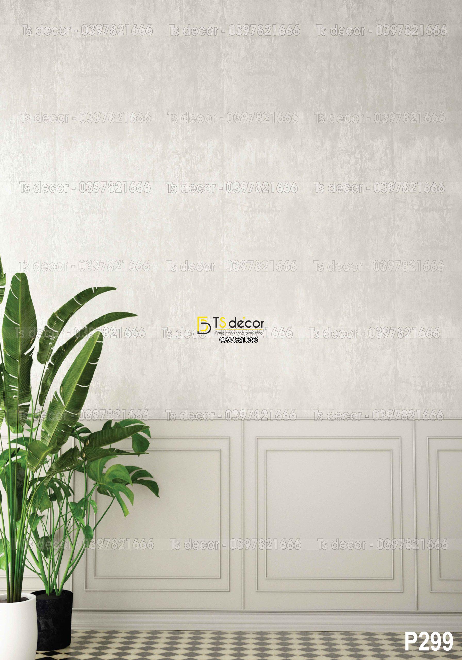 Phông Nền Livestream Chụp Ảnh Giả Tường Có Cây 3D 5D Mã P299