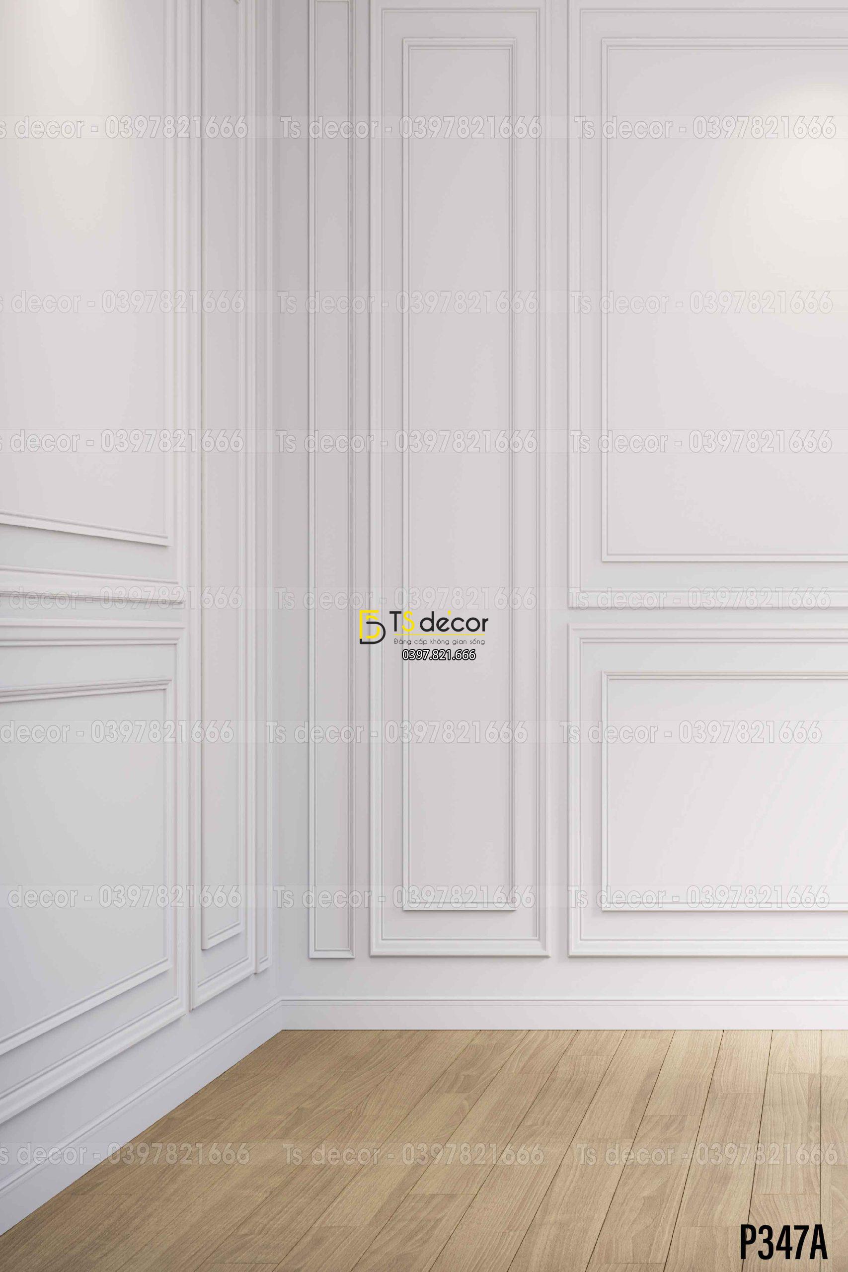 Phông Nền Livestream Chụp Ảnh Giả Góc Phào Chỉ Tân Cổ Điển 3D 5D Mã P347A