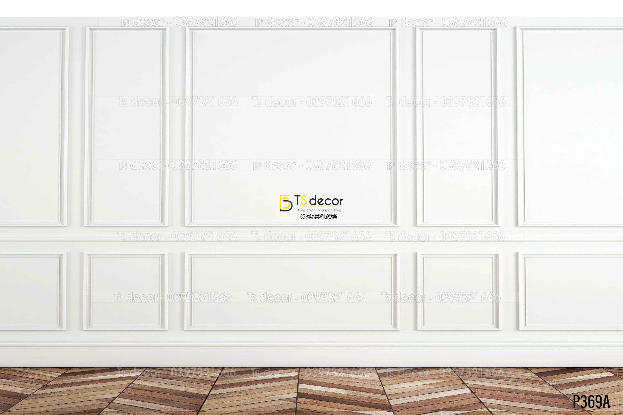 Phông Nền Livestream Chụp Ảnh Phào Chỉ Tân Cổ Điển 3D 5D Mã P369