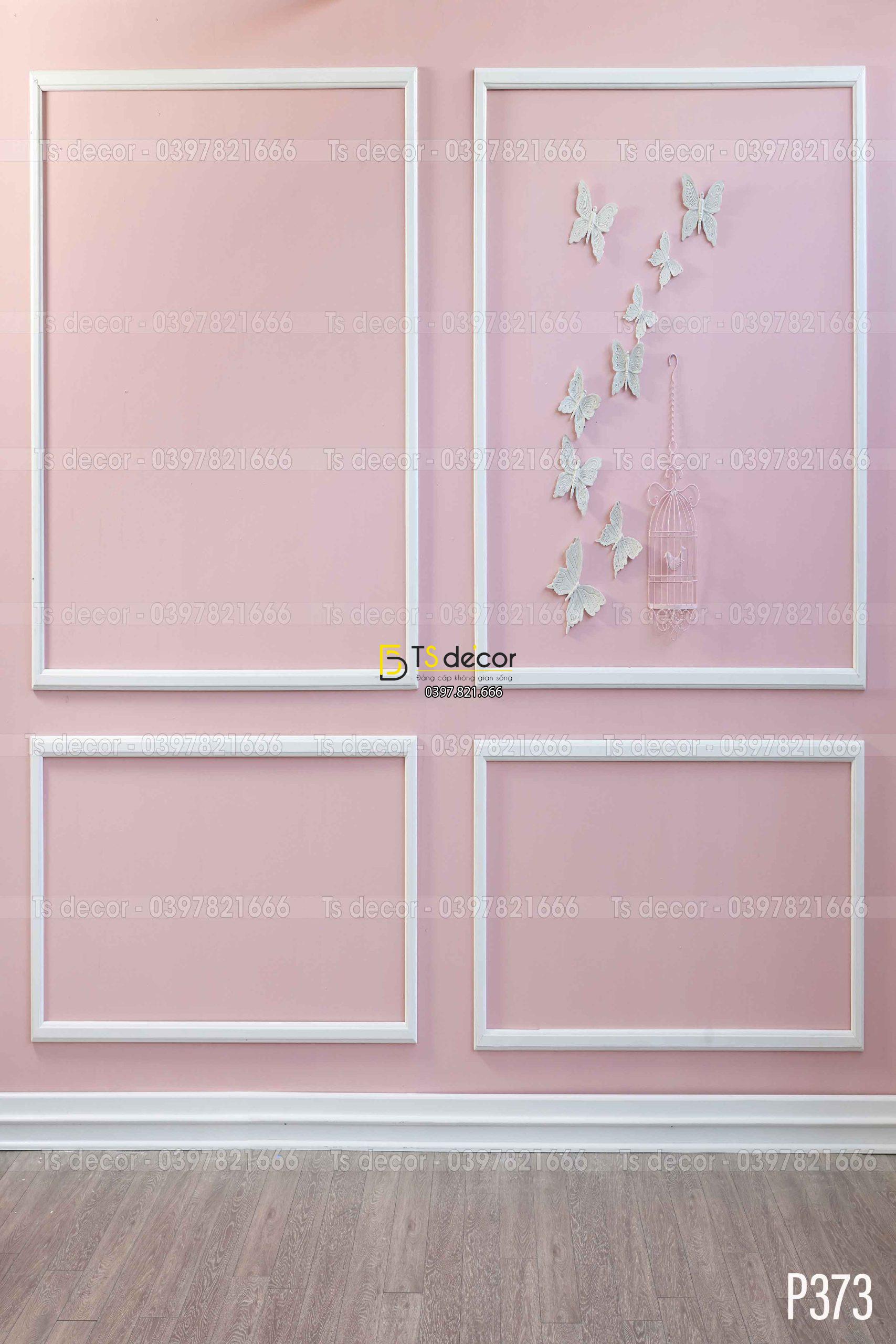 Phông Nền Livestream Chụp Ảnh Phào Chỉ Tân Cổ Điển 3D 5D Mã P373