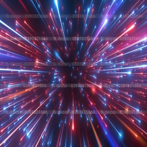 Phông Nền Livestream Chụp Ảnh Không Gian Vũ Trụ Huyền Ảo 3D 5D Mã P399