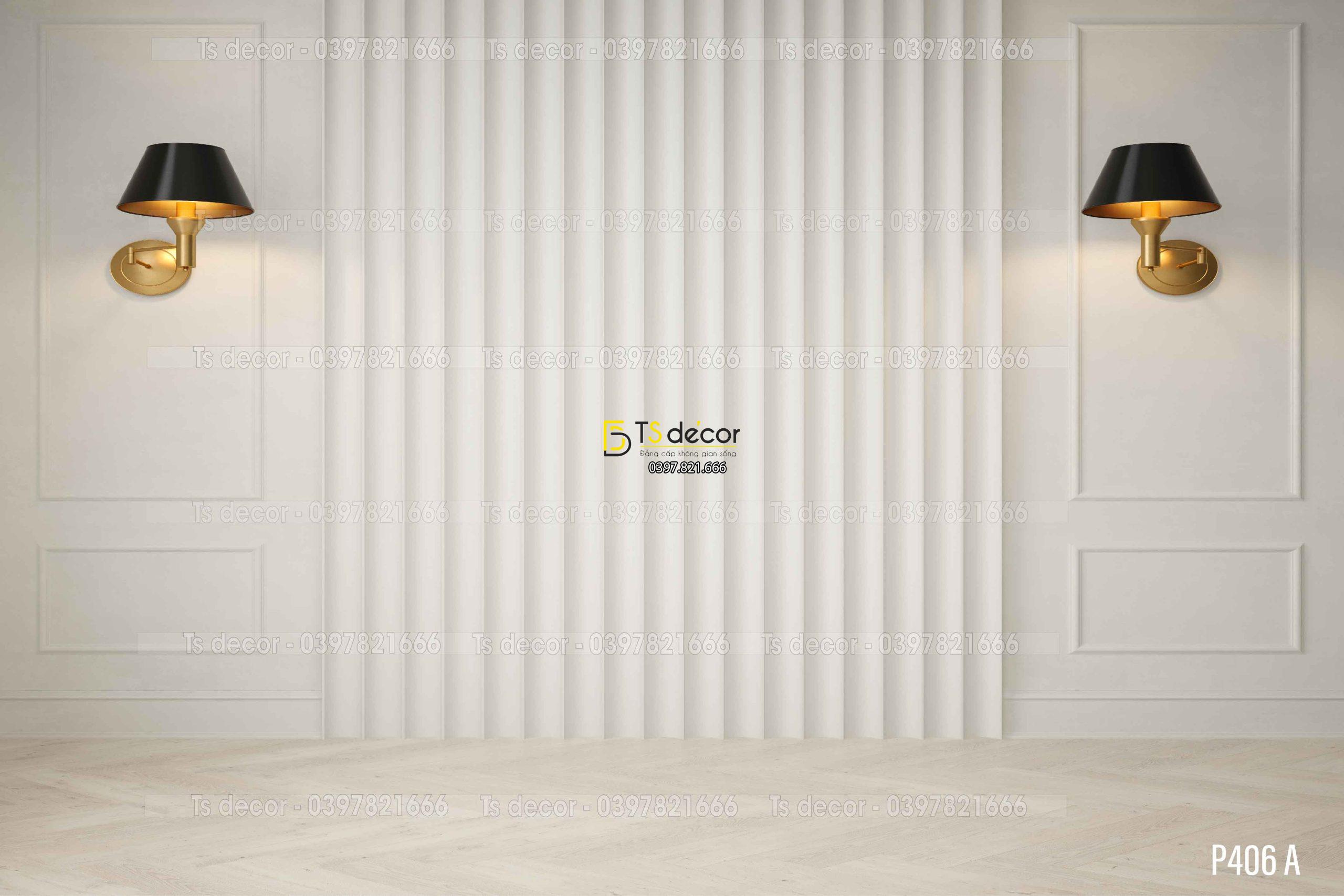 Phông Nền Livestream Chụp Ảnh Giả Tường Có Đèn 3D 5D Mã P406