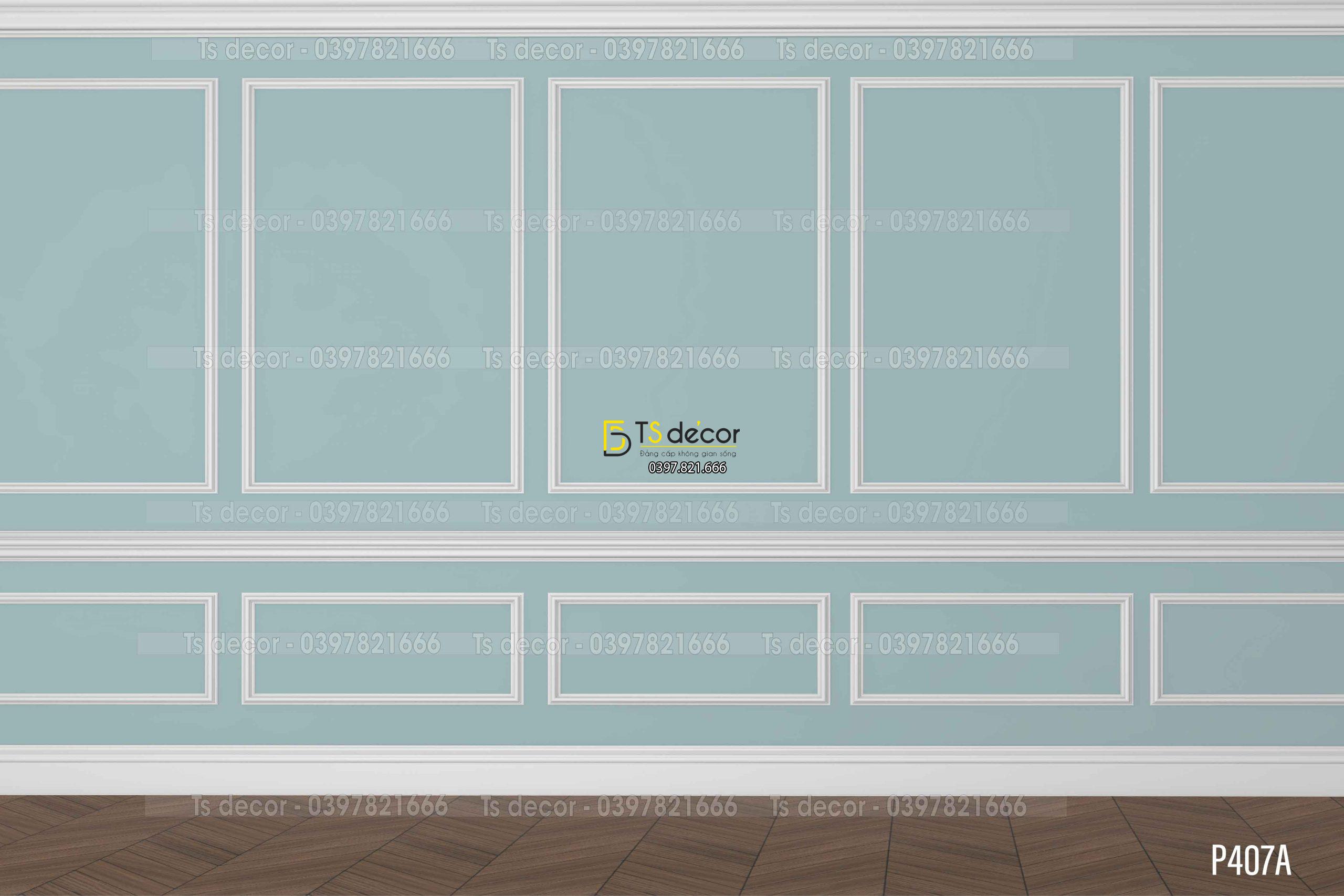 Phông Nền Livestream Chụp Ảnh Phào Chỉ Tân Cổ Điển 3D 5D Mã P407