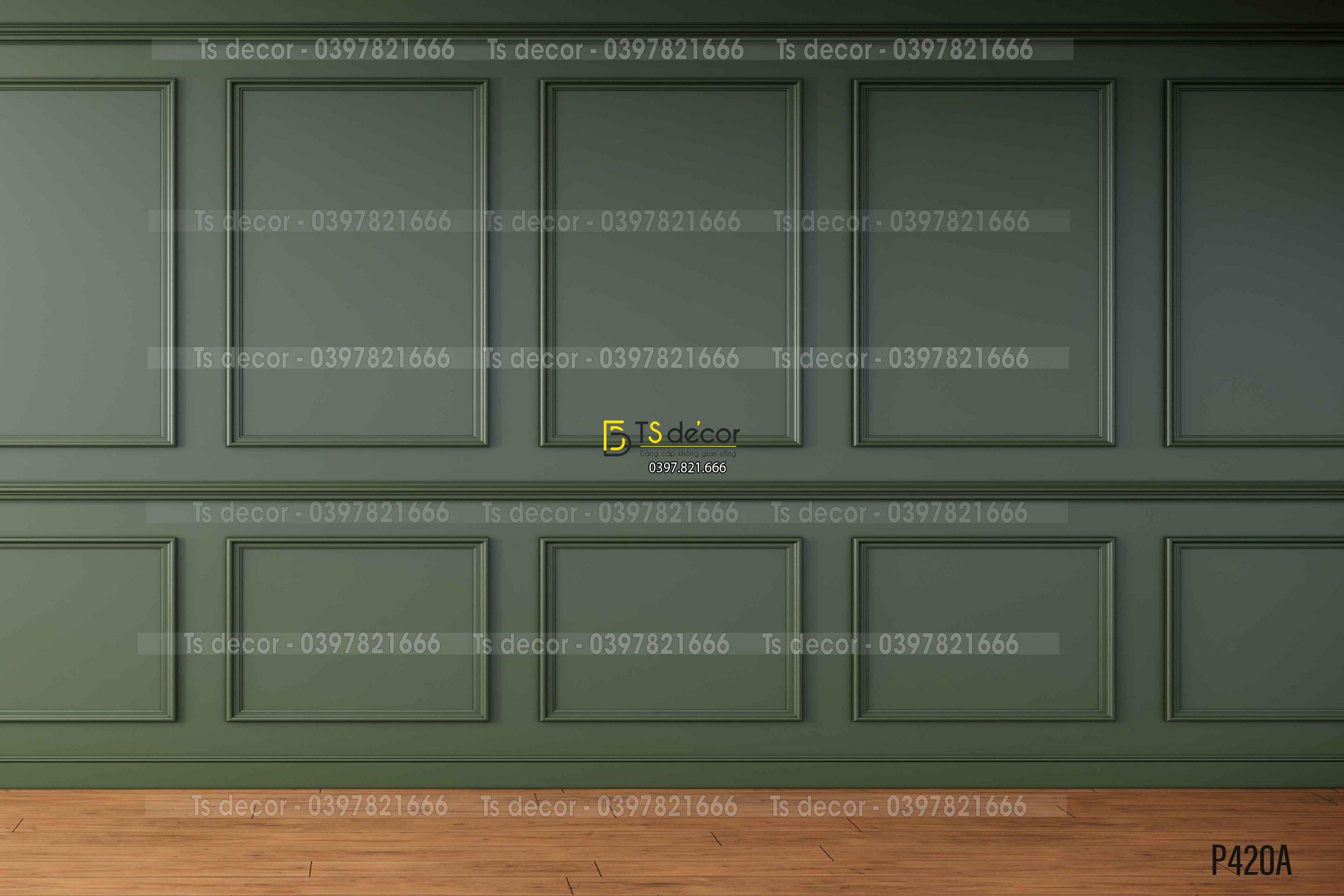 Phông Nền Livestream Chụp Ảnh Phào Chỉ Tân Cổ Điển 3D 5D Mã P420