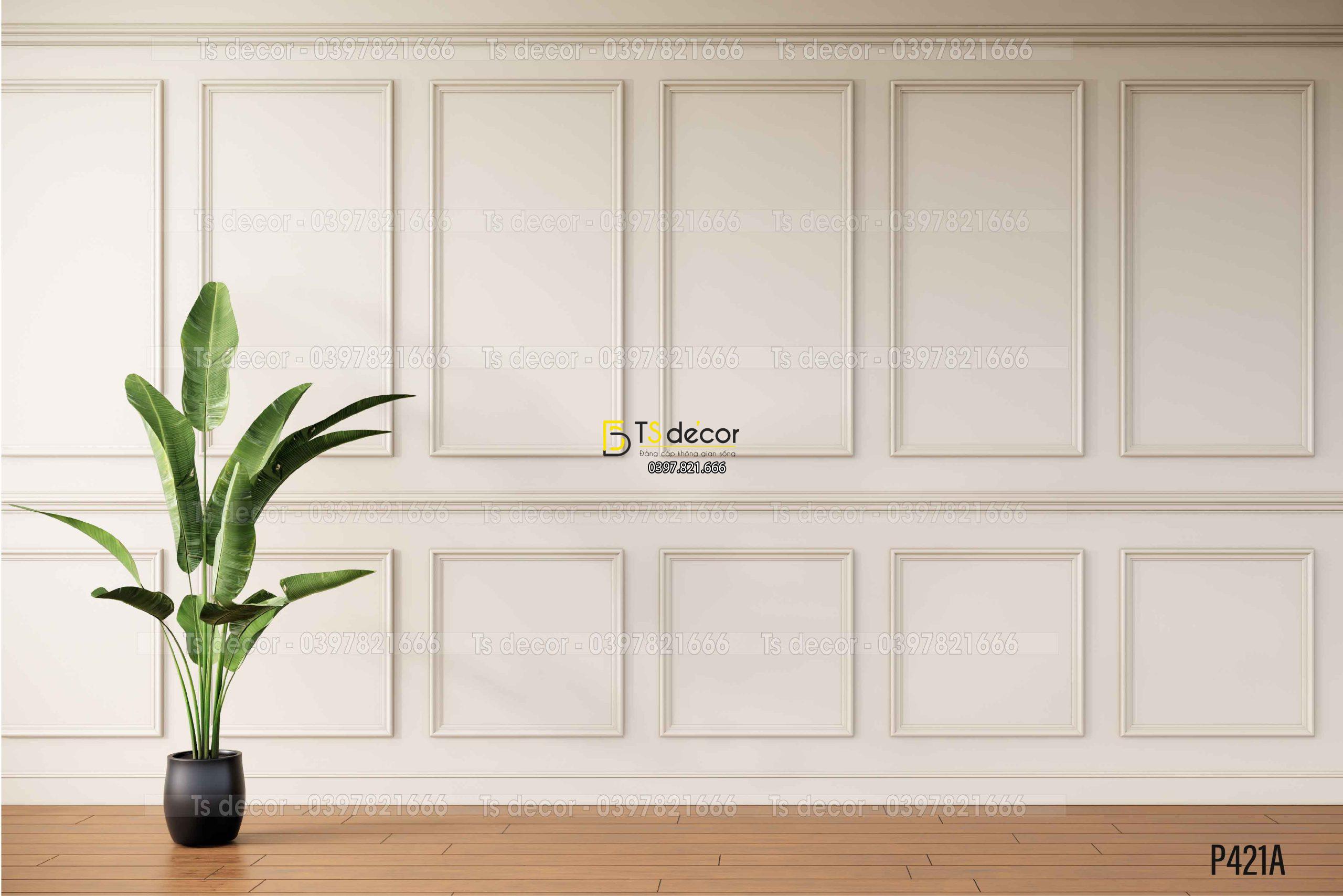 Phông Nền Livestream Chụp Ảnh Phào Chỉ Tân Cổ Điển 3D 5D Mã P421