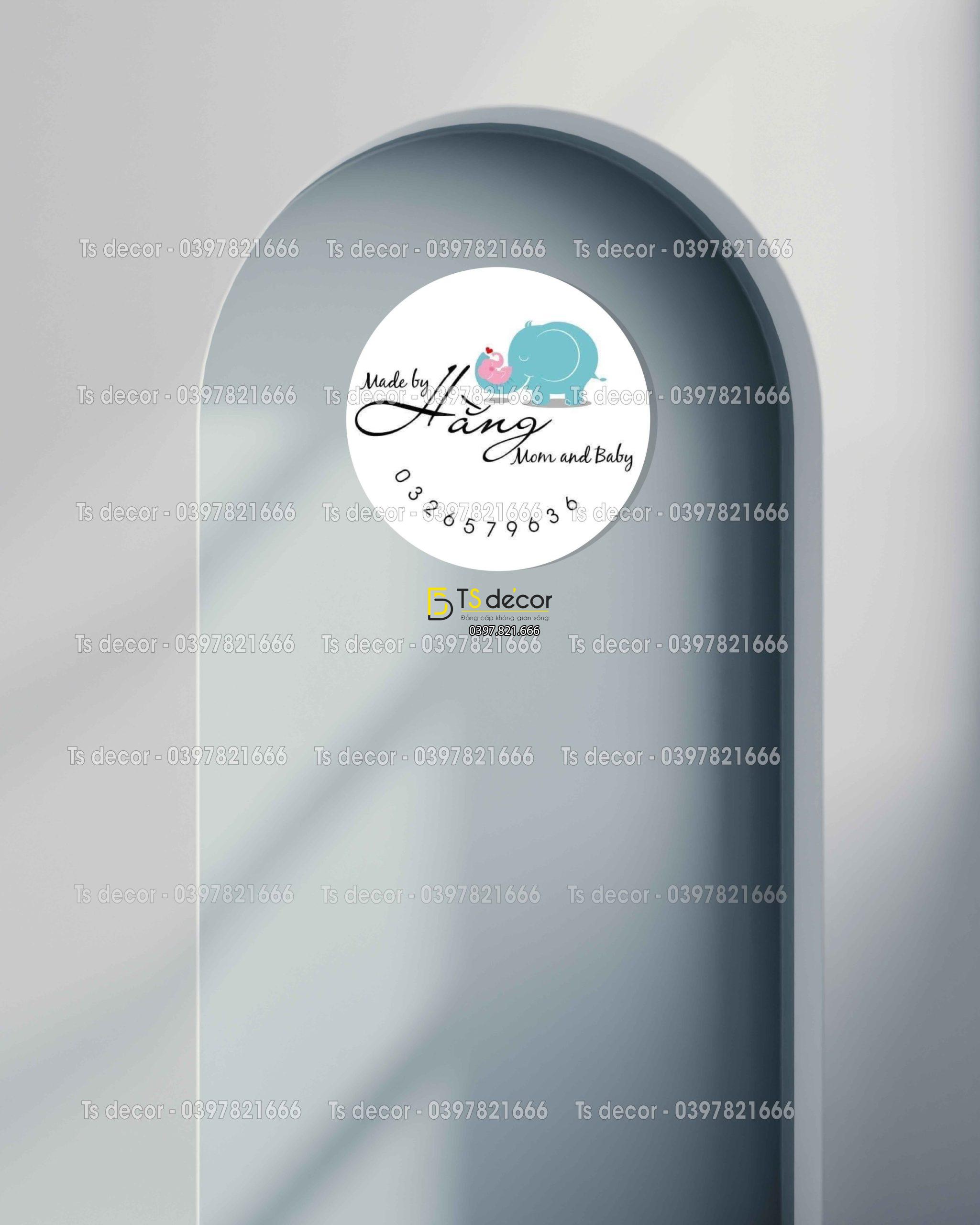 Phông Nền Livestream Chụp Ảnh Cổng Vòm Hiện Đại 3D 5D Mã P439