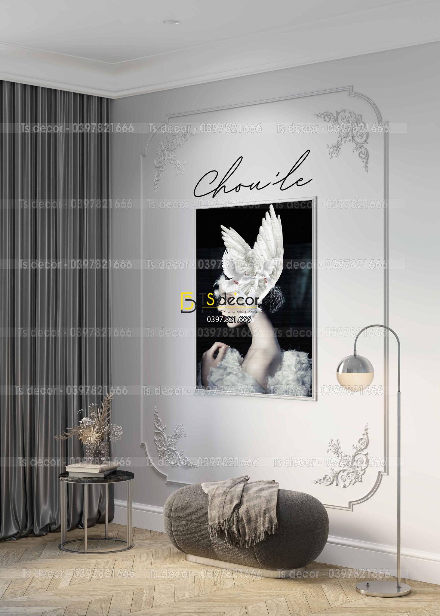 Phông Nền Livestream Chụp Ảnh Decor Trang Trí Giả Góc 3D 5D Mã P448