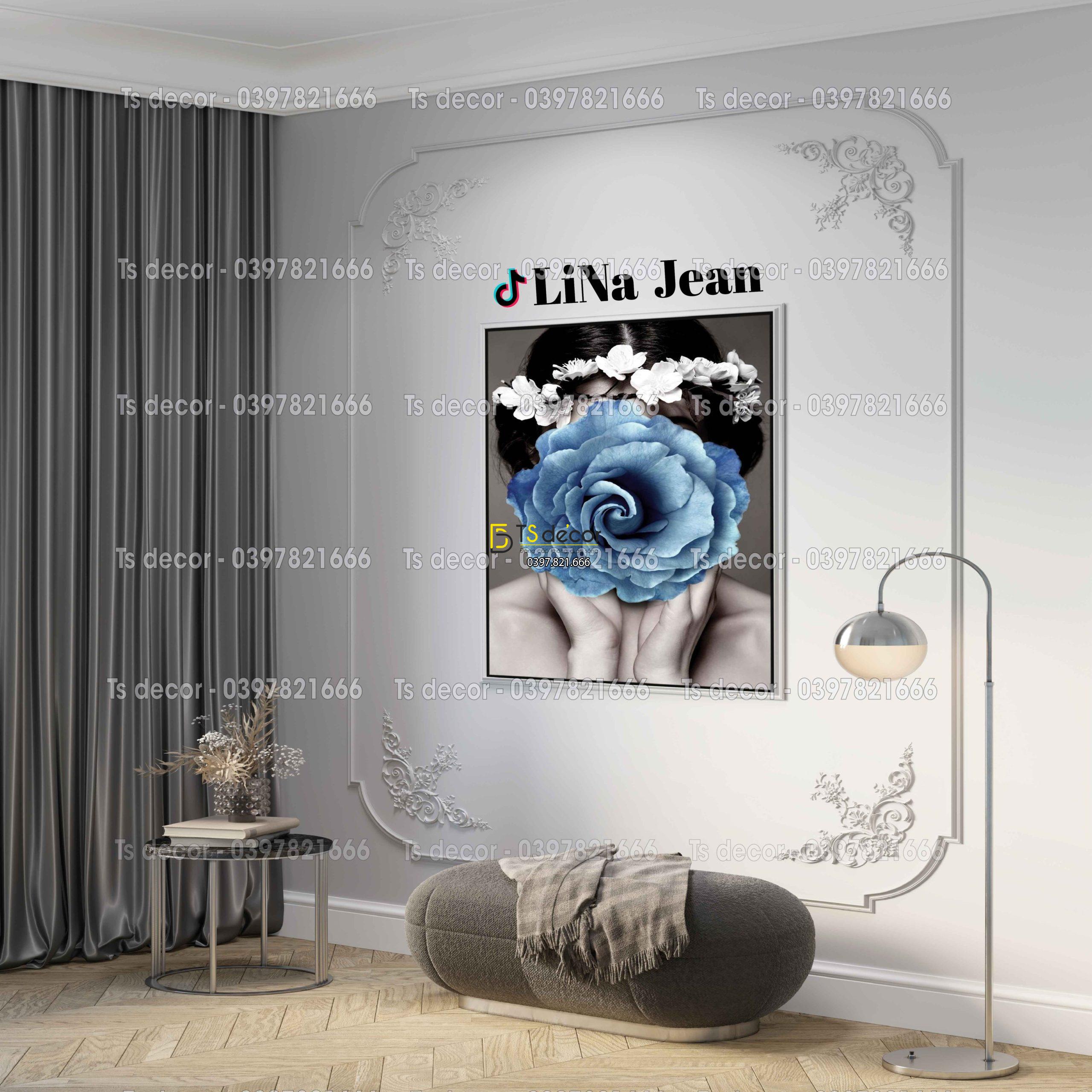 Phông Nền Livestream Chụp Ảnh Decor Trang Trí Giả Góc 3D 5D Mã P448