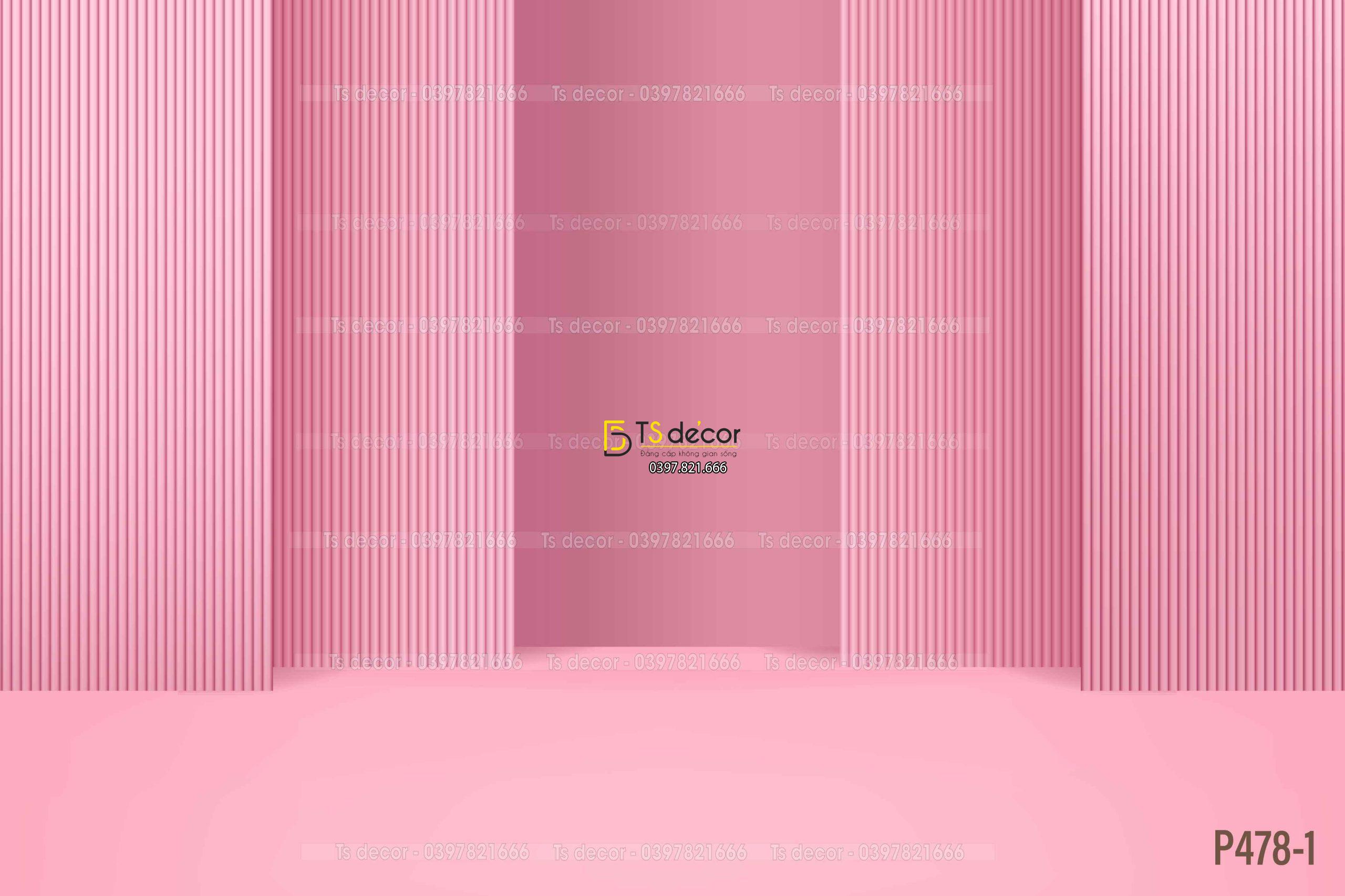 Phông Nền Livestream Chụp Ảnh Nền Tường Decor Trang Trí Hiện Đại 3D 5D Mã P478